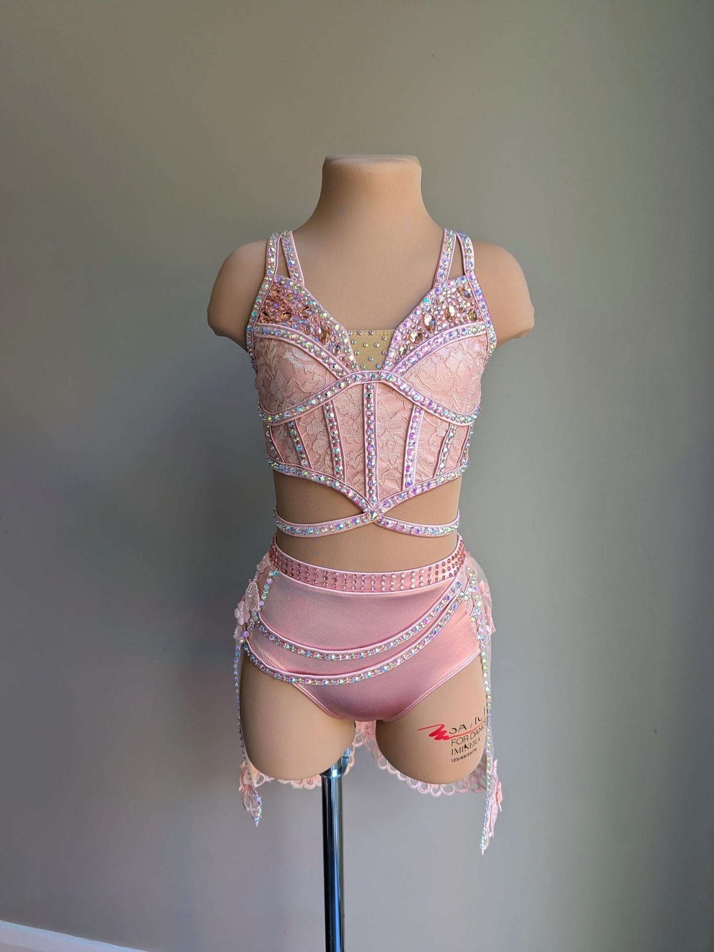 Cherish Bloom Blush Pink Satin: Delicate Skirt - Limited Edition Costume 