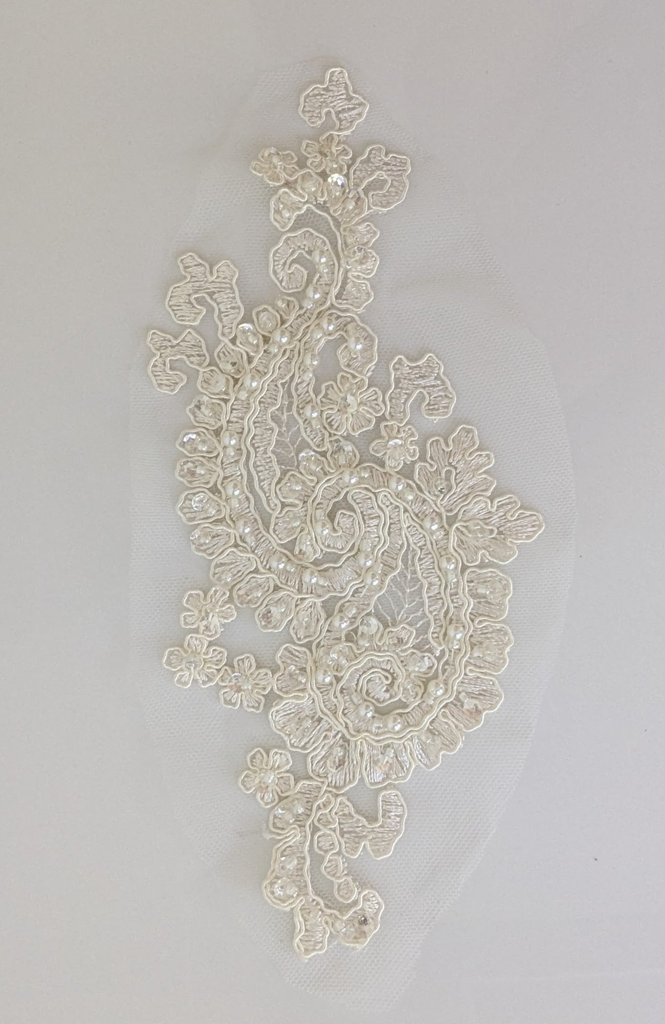 Penelope Beaded Lace Appliqué 
