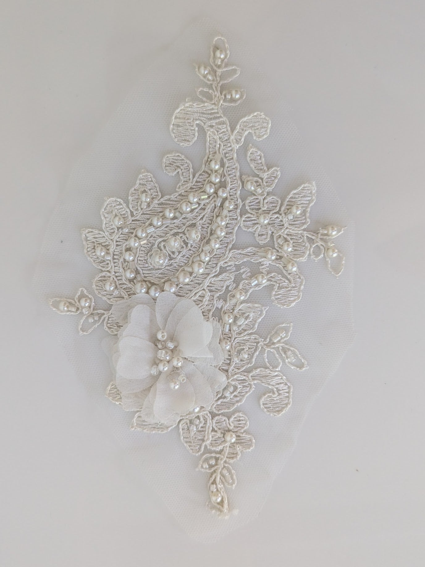 Brooklyn Beaded Lace Appliqué 