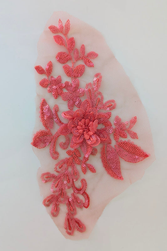 Amara Beaded Lace Appliqué 