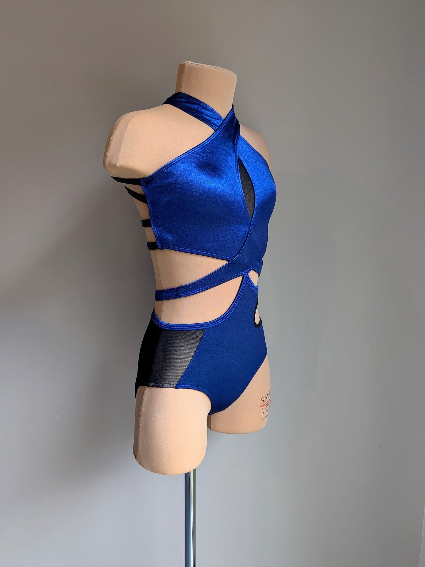 Fracture 2.0 Base - Navy Satin & Black Vinyl 