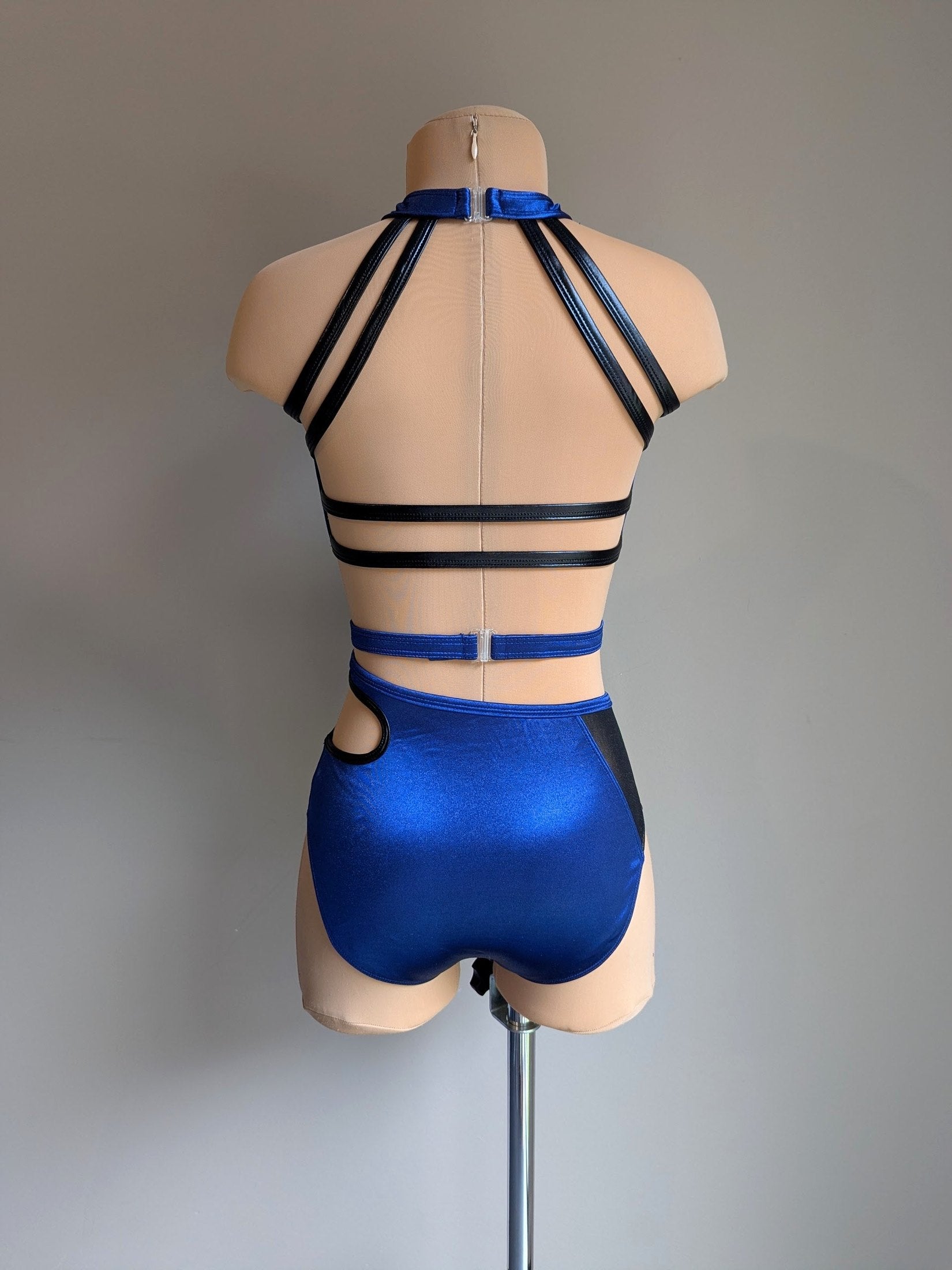 Fracture 2.0 Base - Navy Satin & Black Vinyl 
