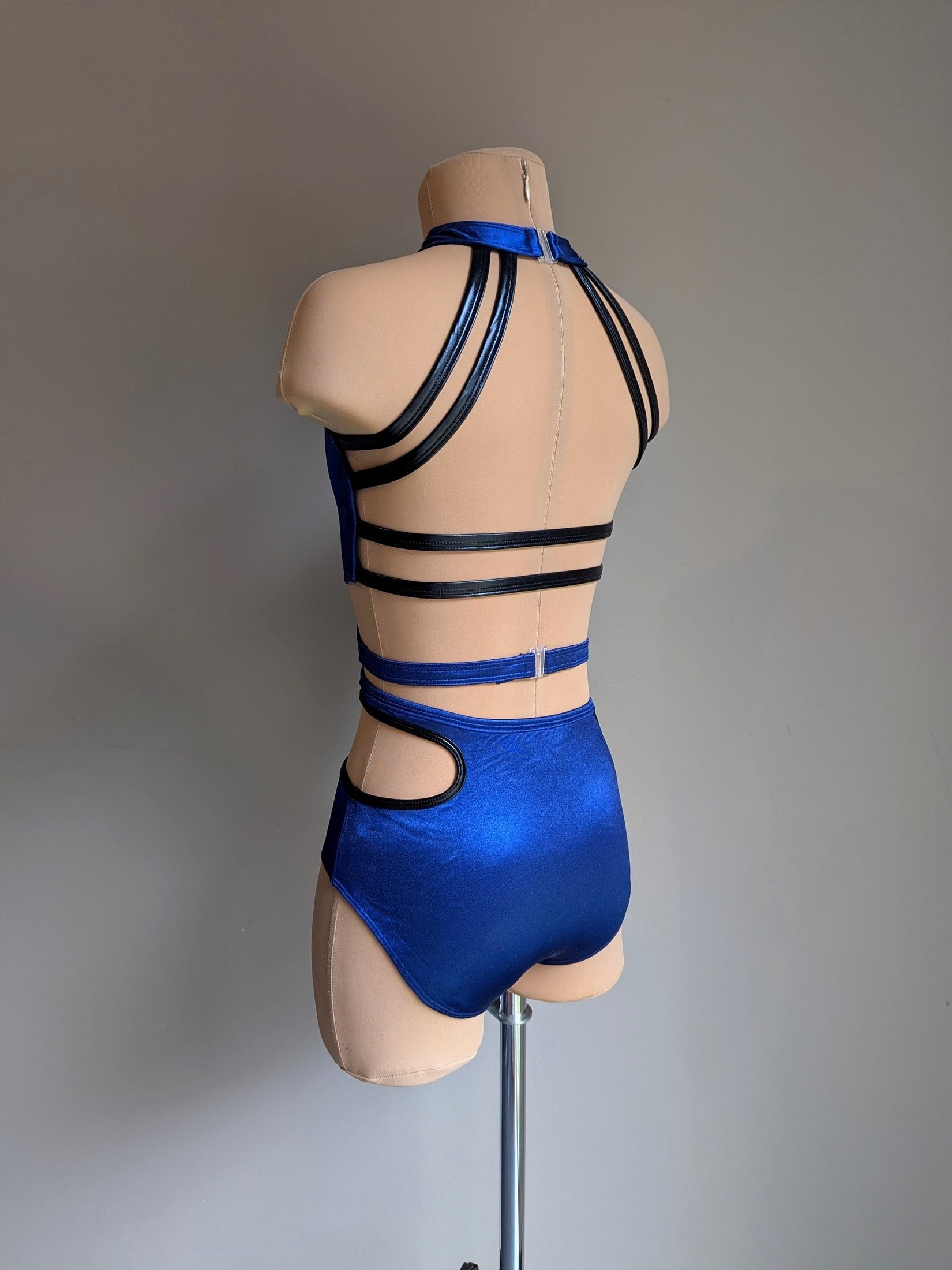 Fracture 2.0 Base - Navy Satin & Black Vinyl 