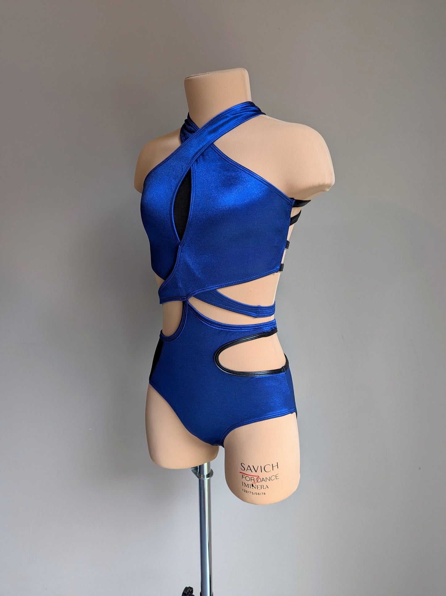 Fracture 2.0 Base - Navy Satin & Black Vinyl 