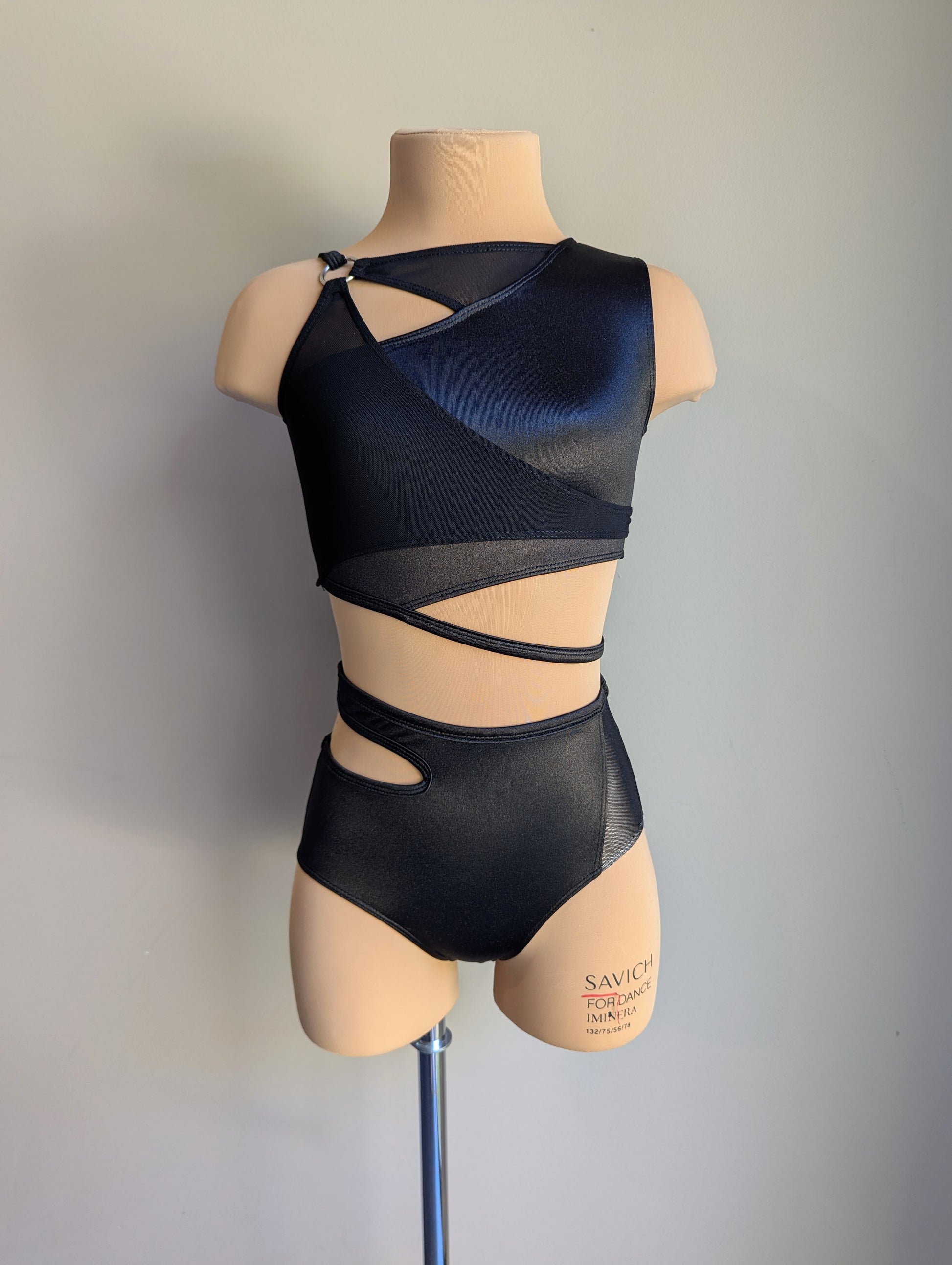 Untameable Set - Black Satin 