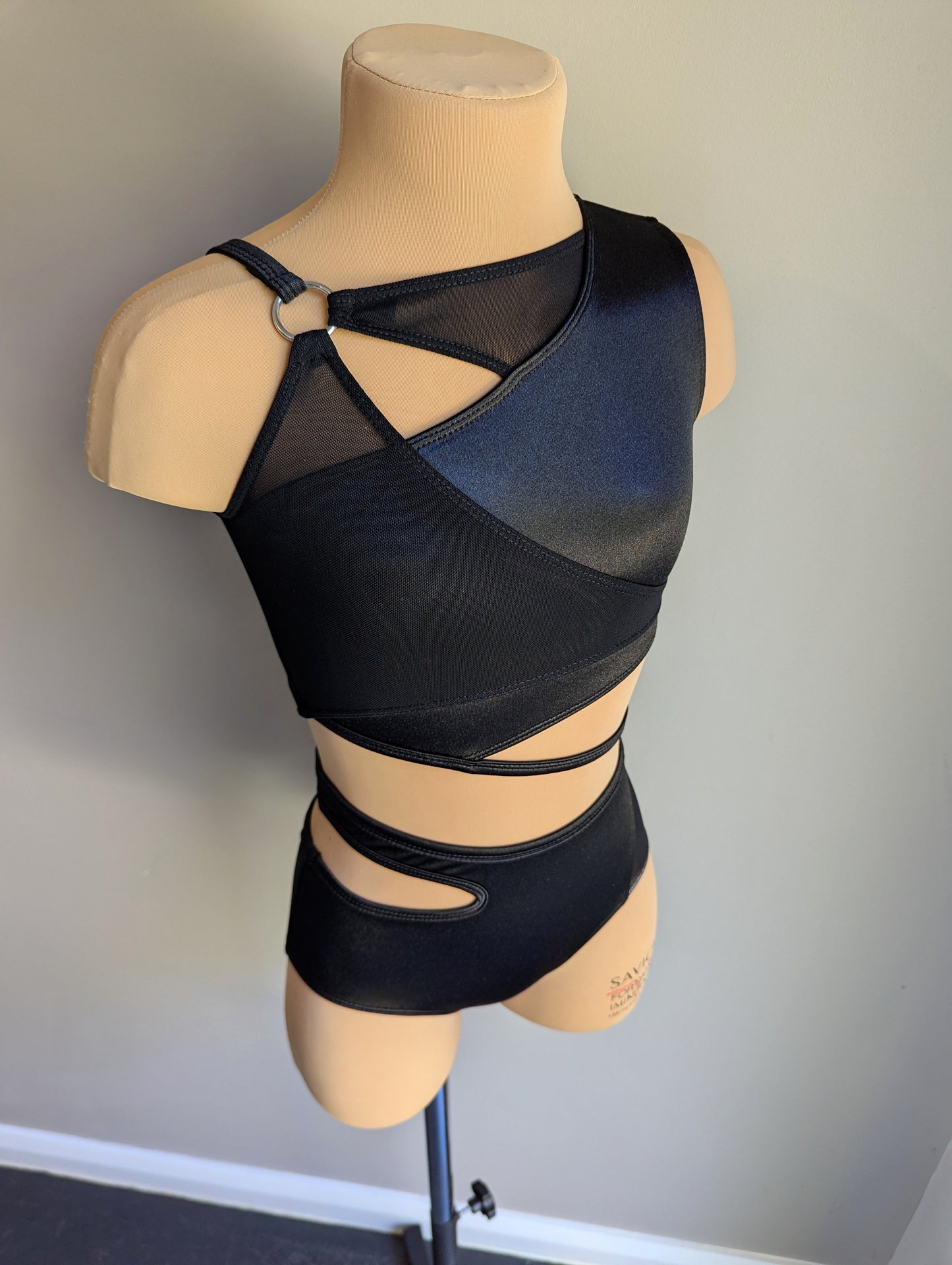 Untameable Set - Black Satin 