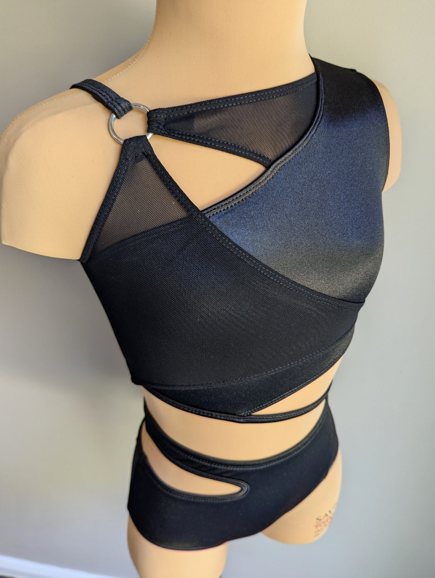 Untameable Set - Black Satin 