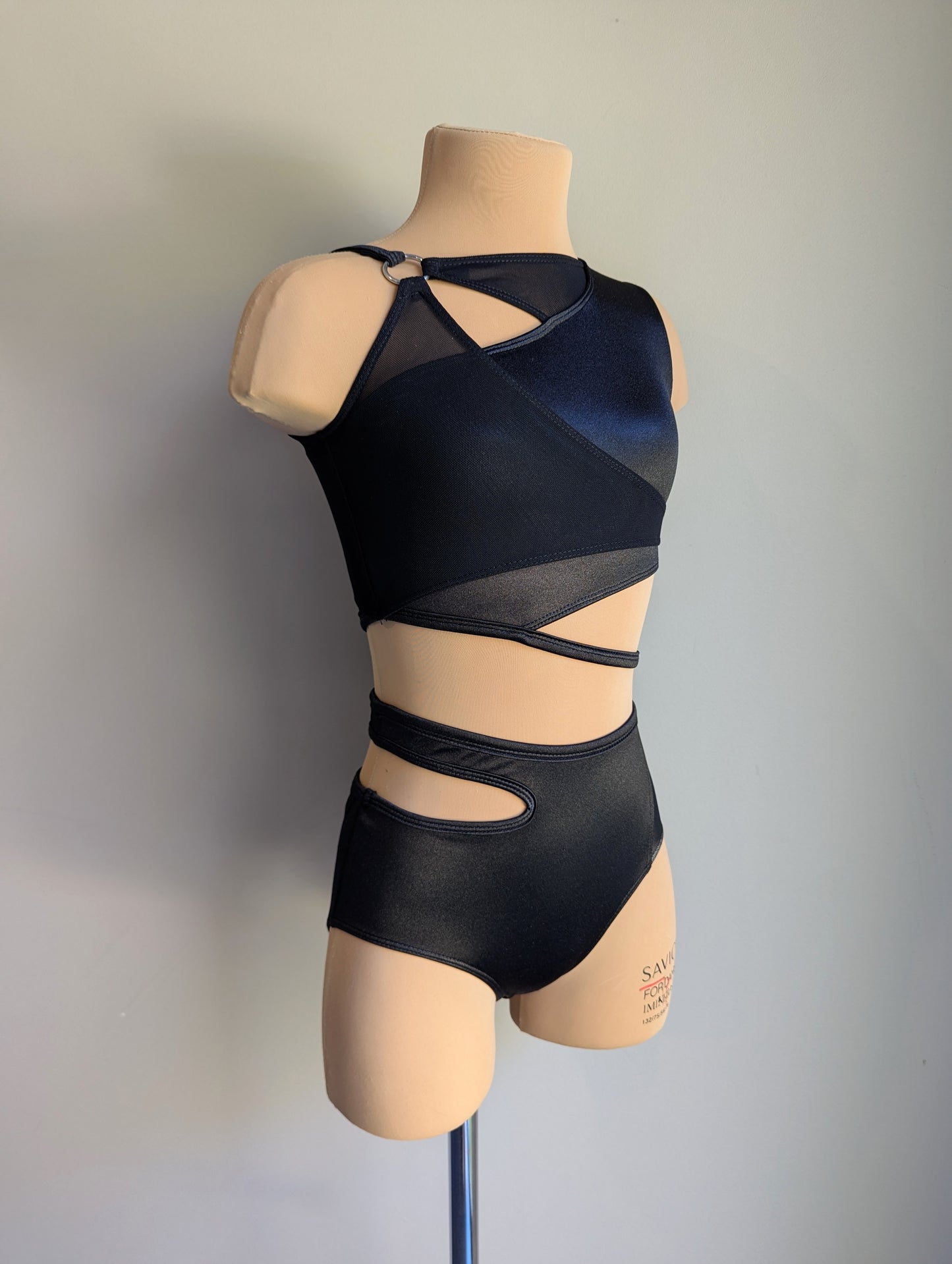 Untameable Set - Black Satin 