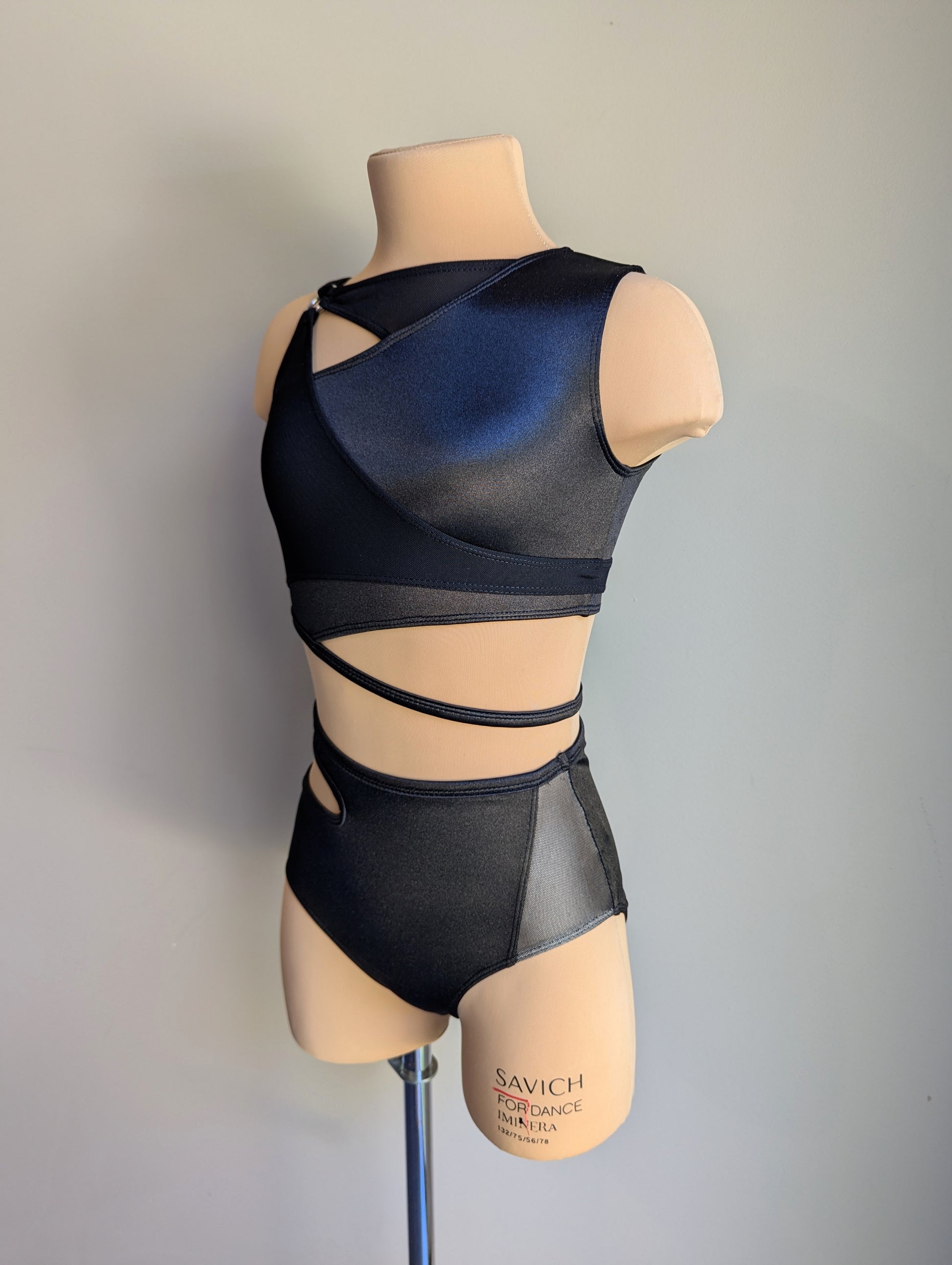 Untameable Set - Black Satin 