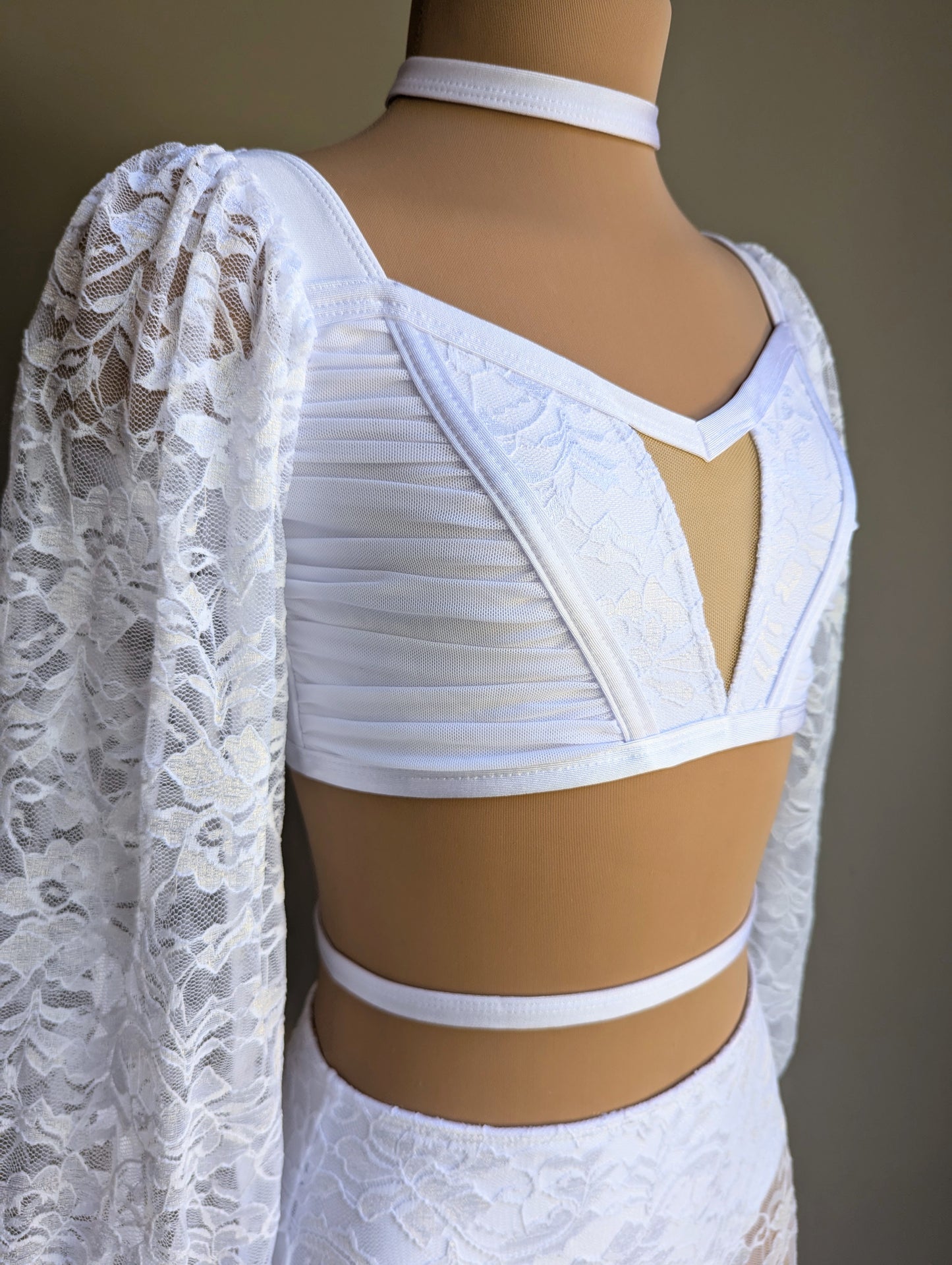Opaline Set - White Lace 