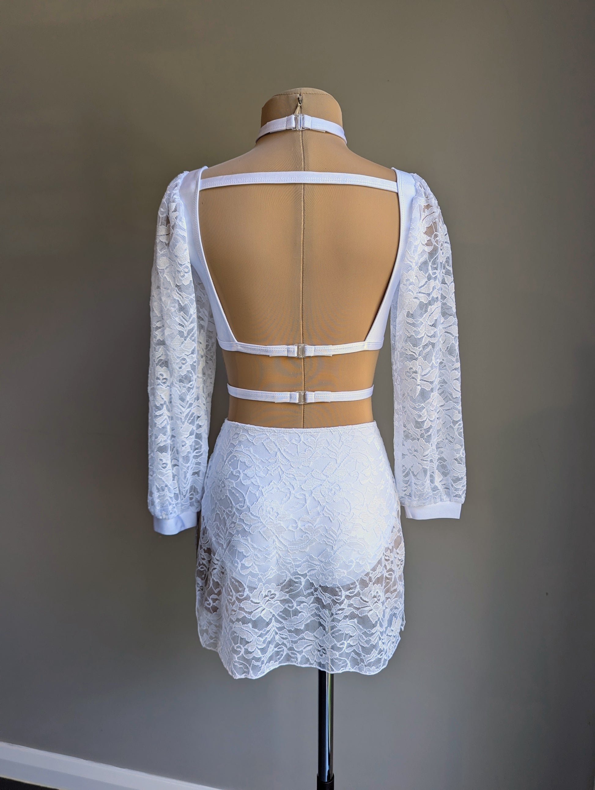 Opaline Set - White Lace 