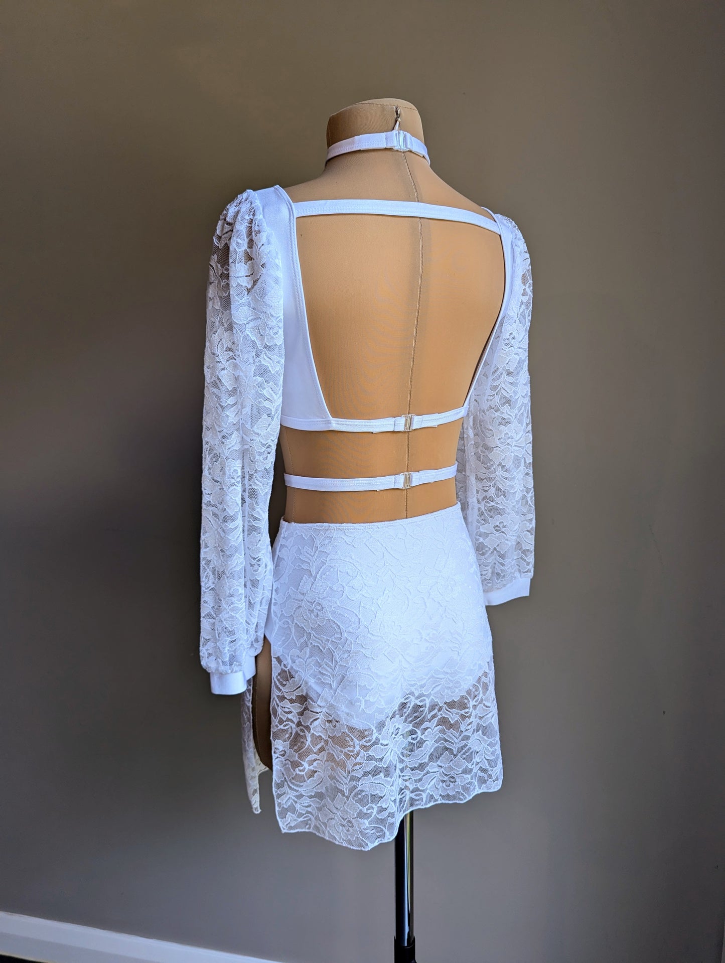 Opaline Set - White Lace 