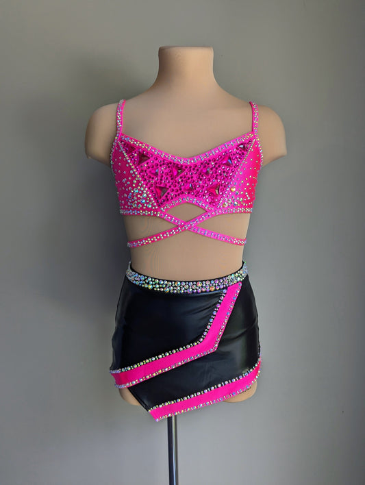 Ready Right Now | Asha Crop - Pink - Fully Dazzled by DMDC 
