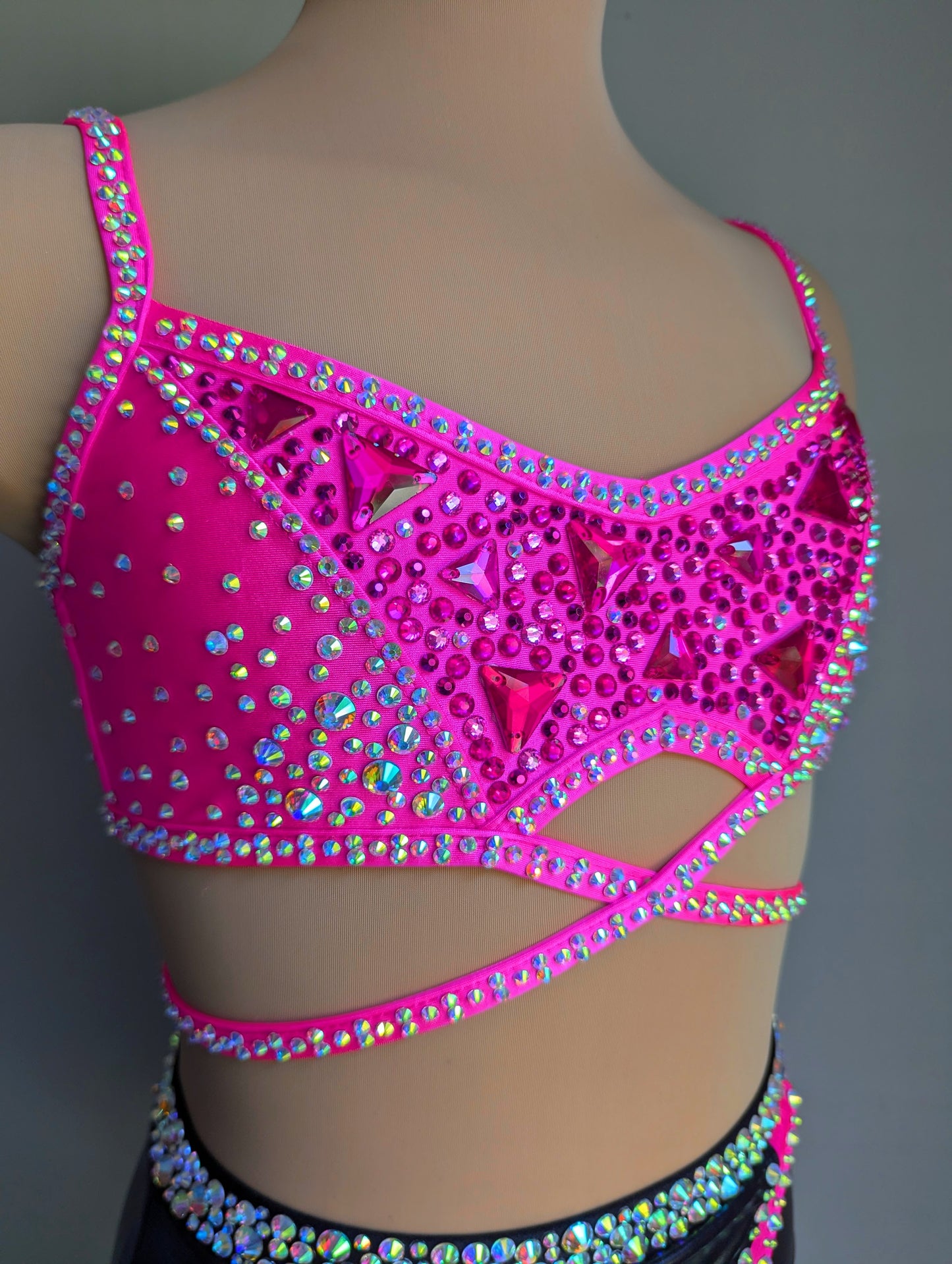 Sassy Skirt & Asha Crop Pink - Dazzle Pack