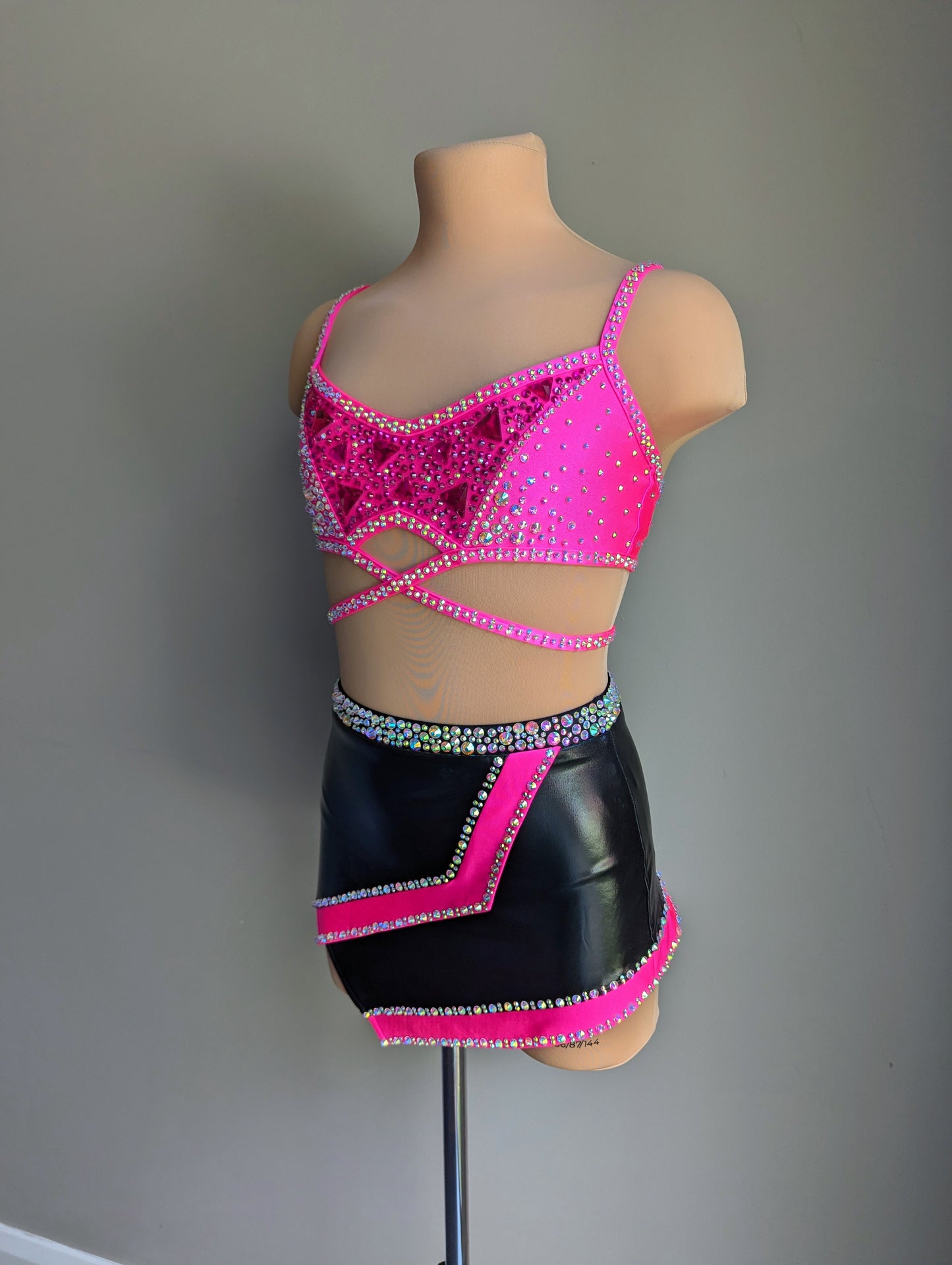 Sassy Skirt & Asha Crop Pink - Dazzle Pack
