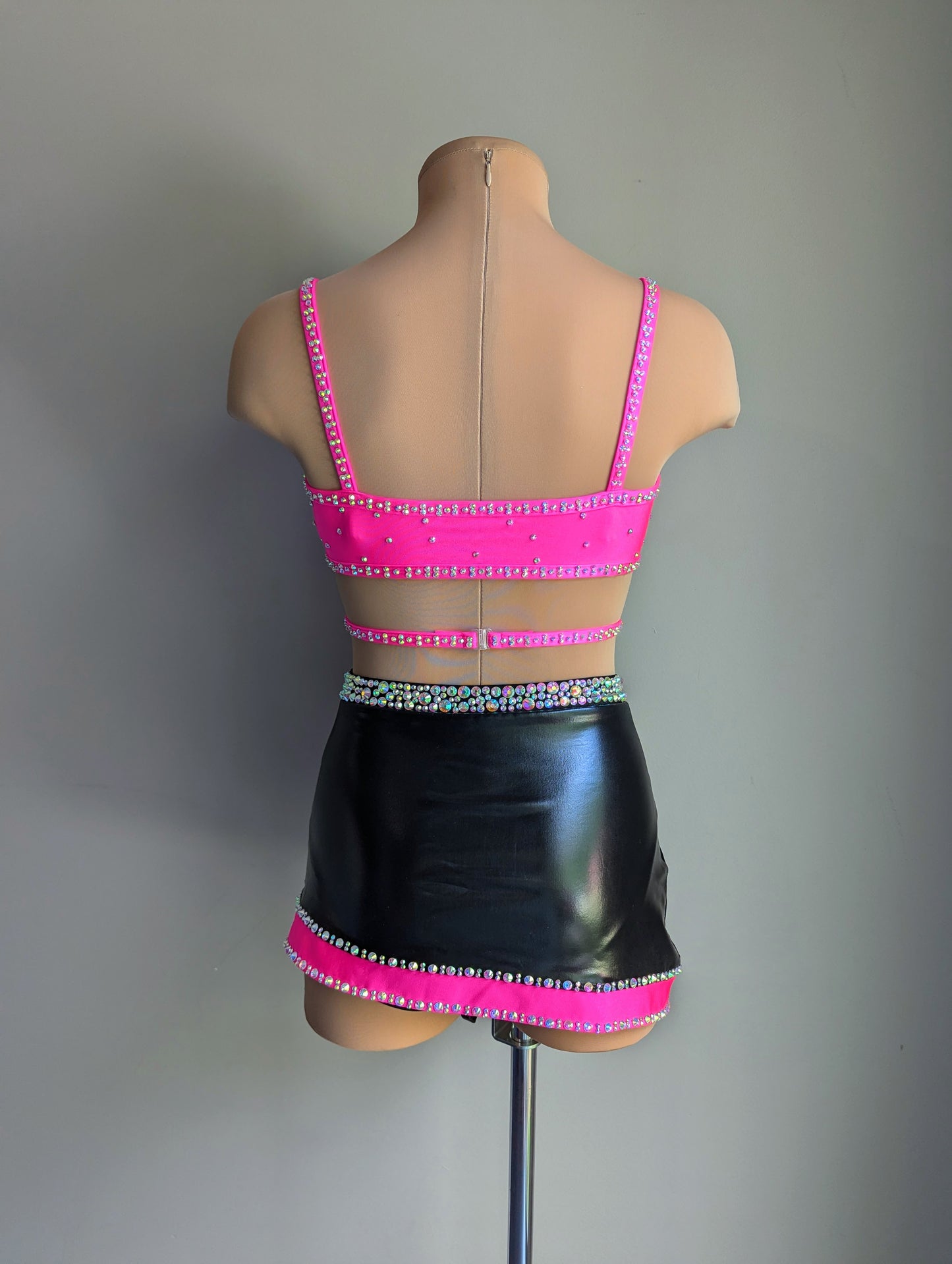 Sassy Skirt & Asha Crop Pink - Dazzle Pack