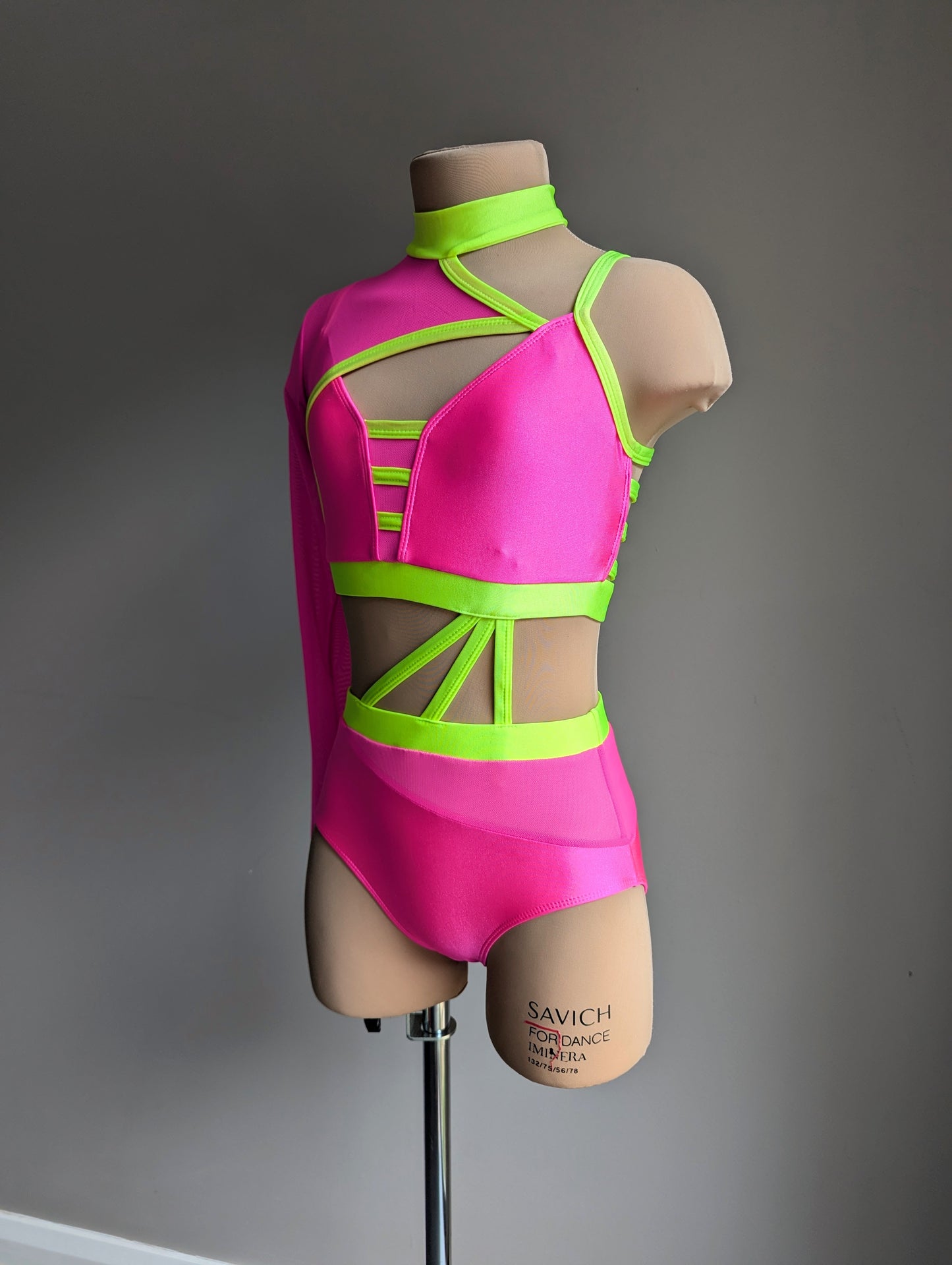 Bubblegum Burst Set - Pink & Neon Yellow 