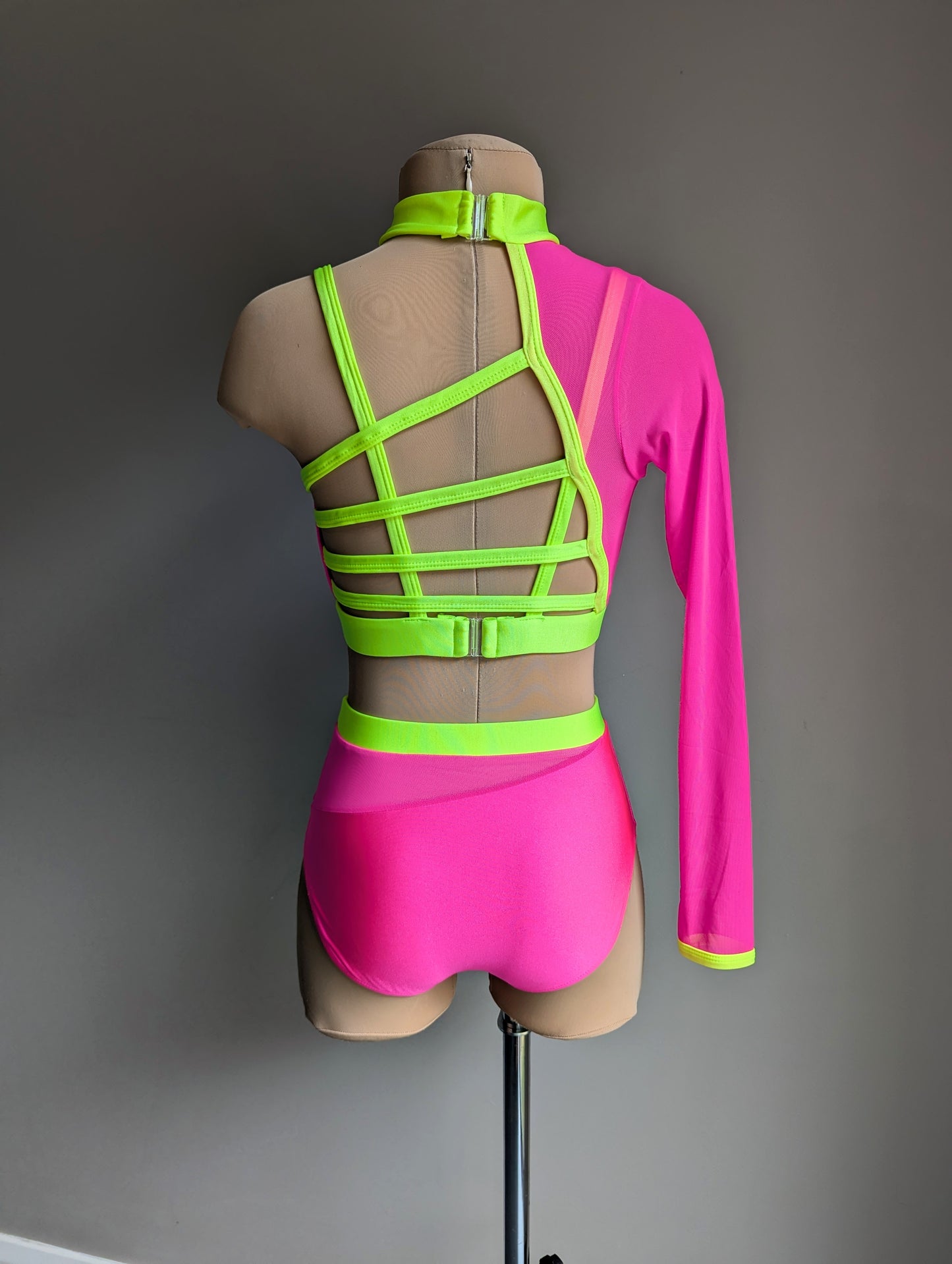 Bubblegum Burst Set - Pink & Neon Yellow 