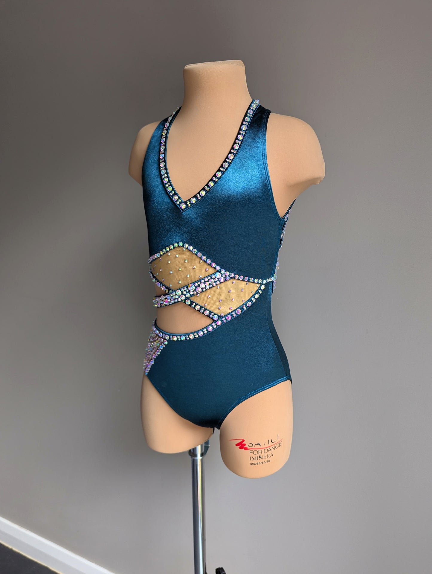 Dark Cyan Rebellion Leo - Barely There Dazzling by DMDC 