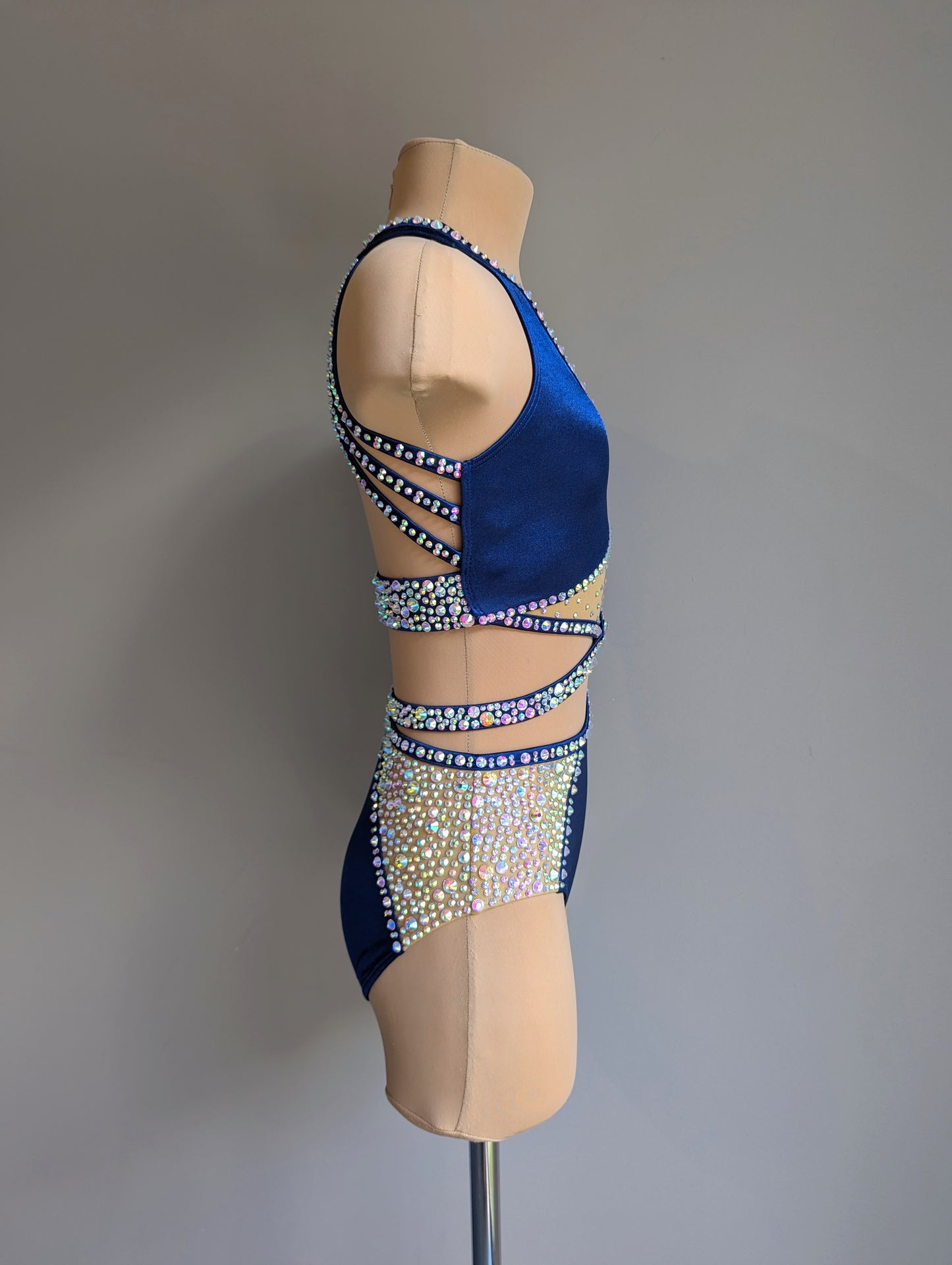 Dark Navy Rebellion Leo - Barely There Dazzling by DMDC 
