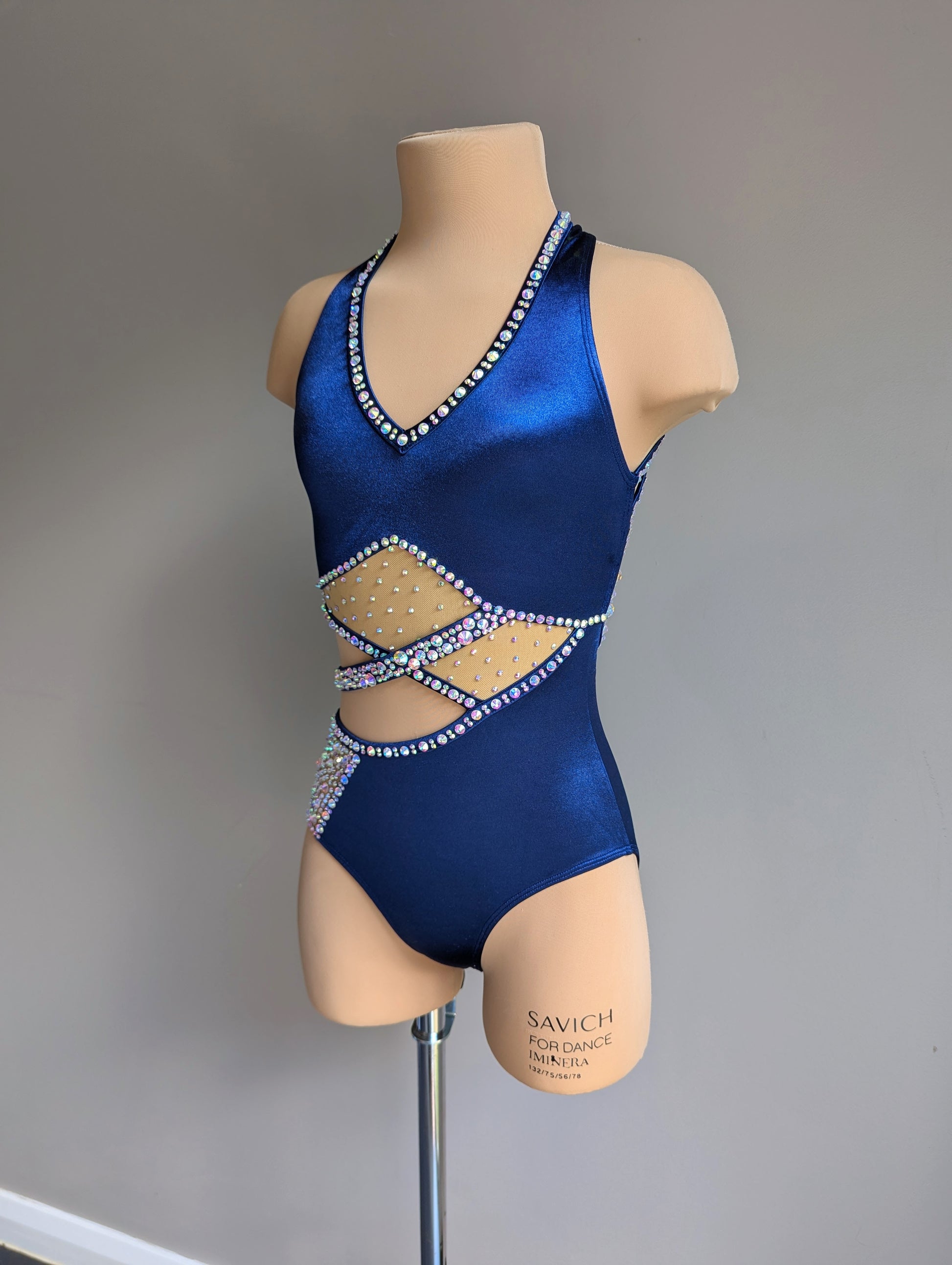 Dark Navy Rebellion Leo - Barely There Dazzling by DMDC 