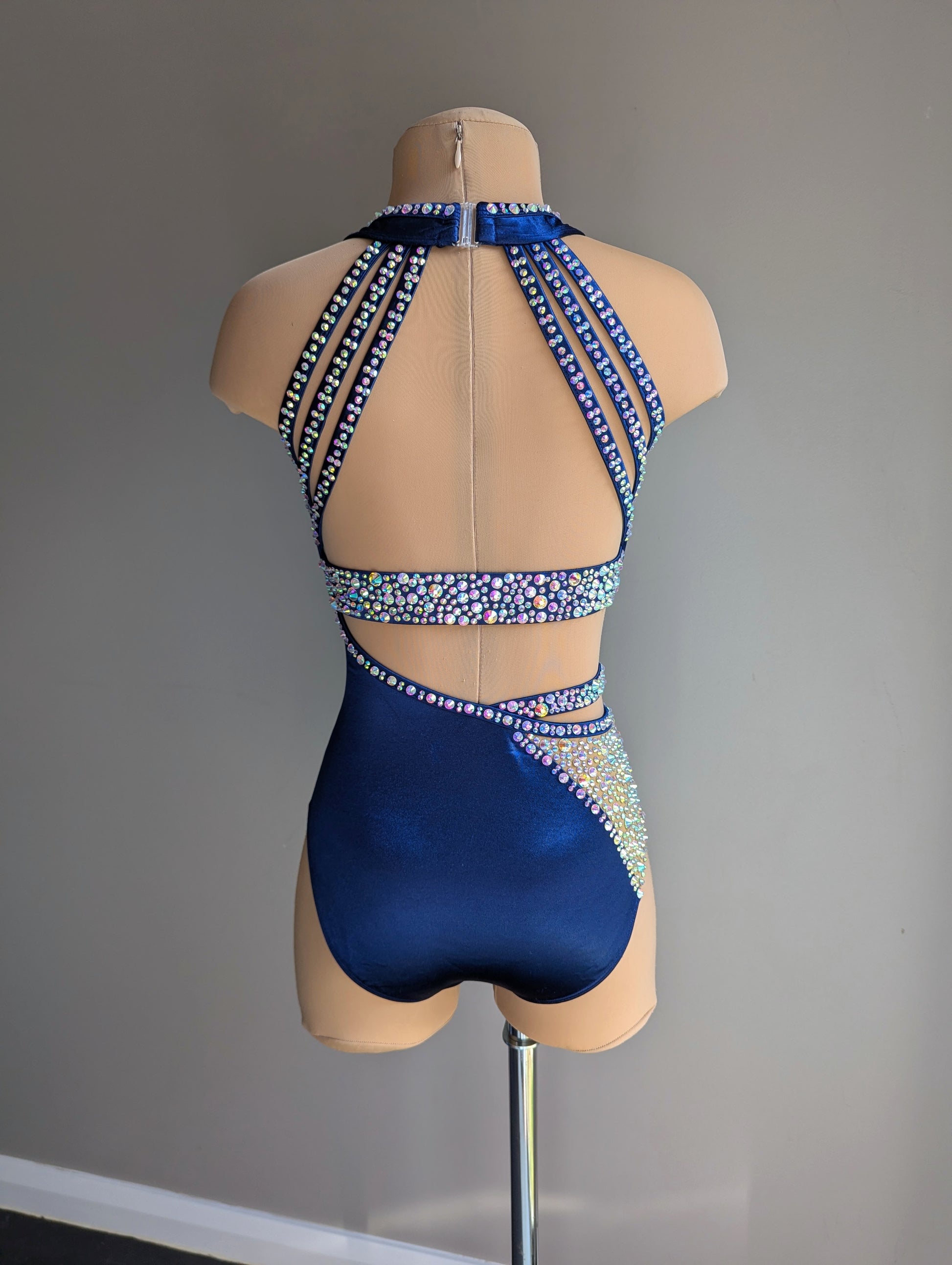 Dark Navy Rebellion Leo - Barely There Dazzling by DMDC 