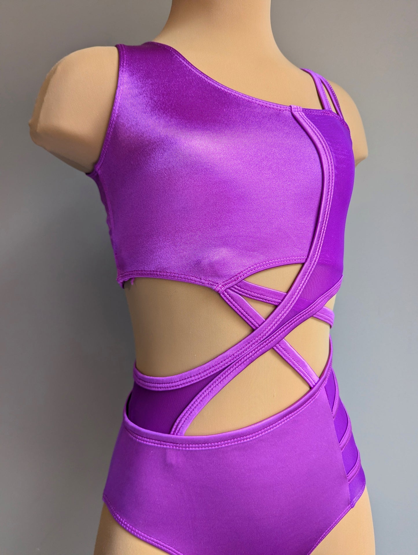 Cascade Set - Purple Satin 