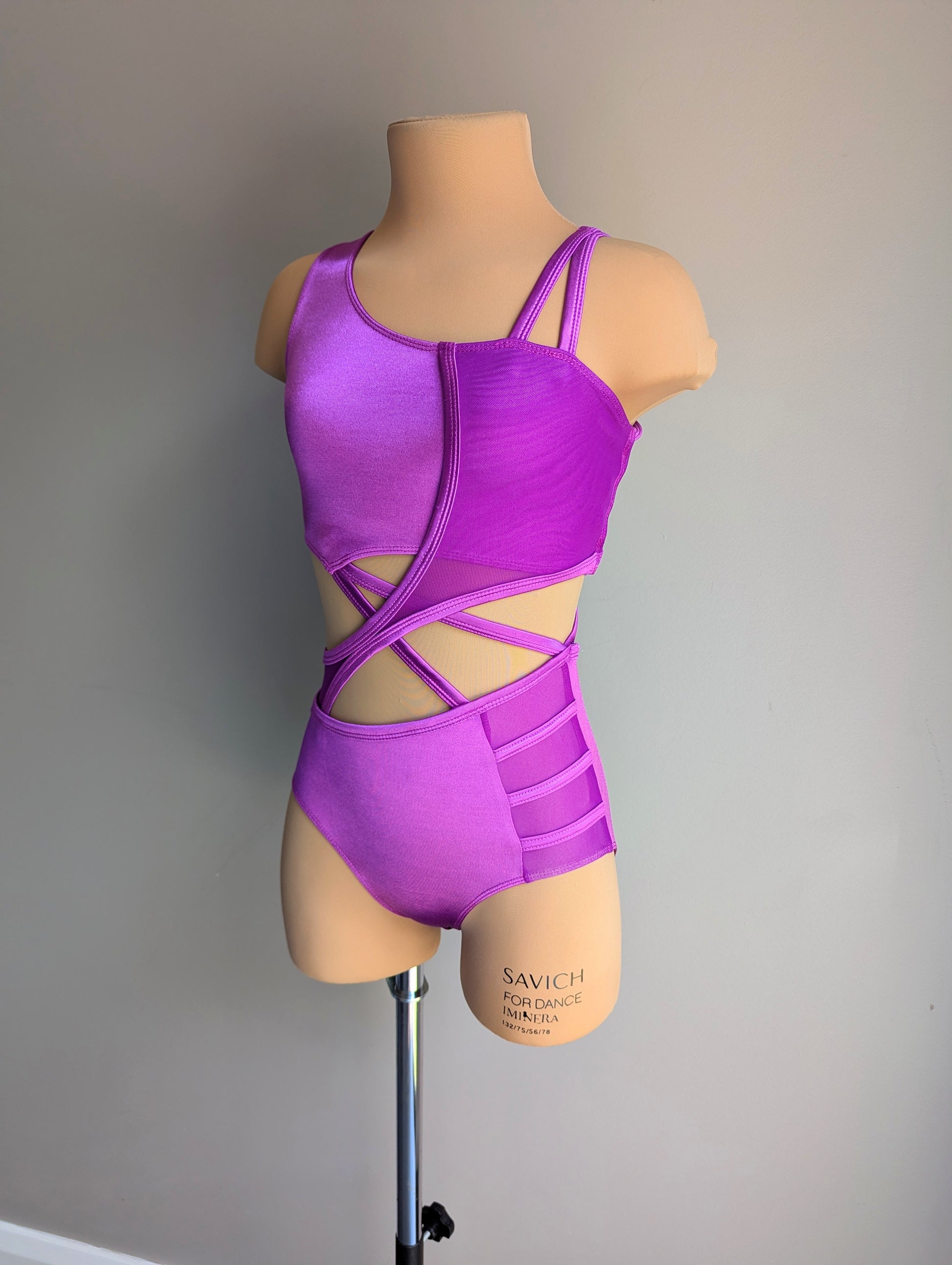 Cascade Set - Purple Satin 