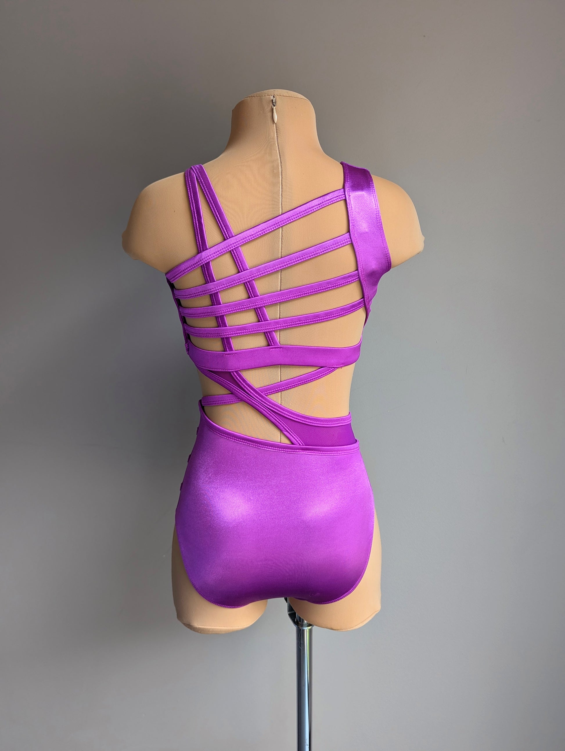 Cascade Set - Purple Satin 
