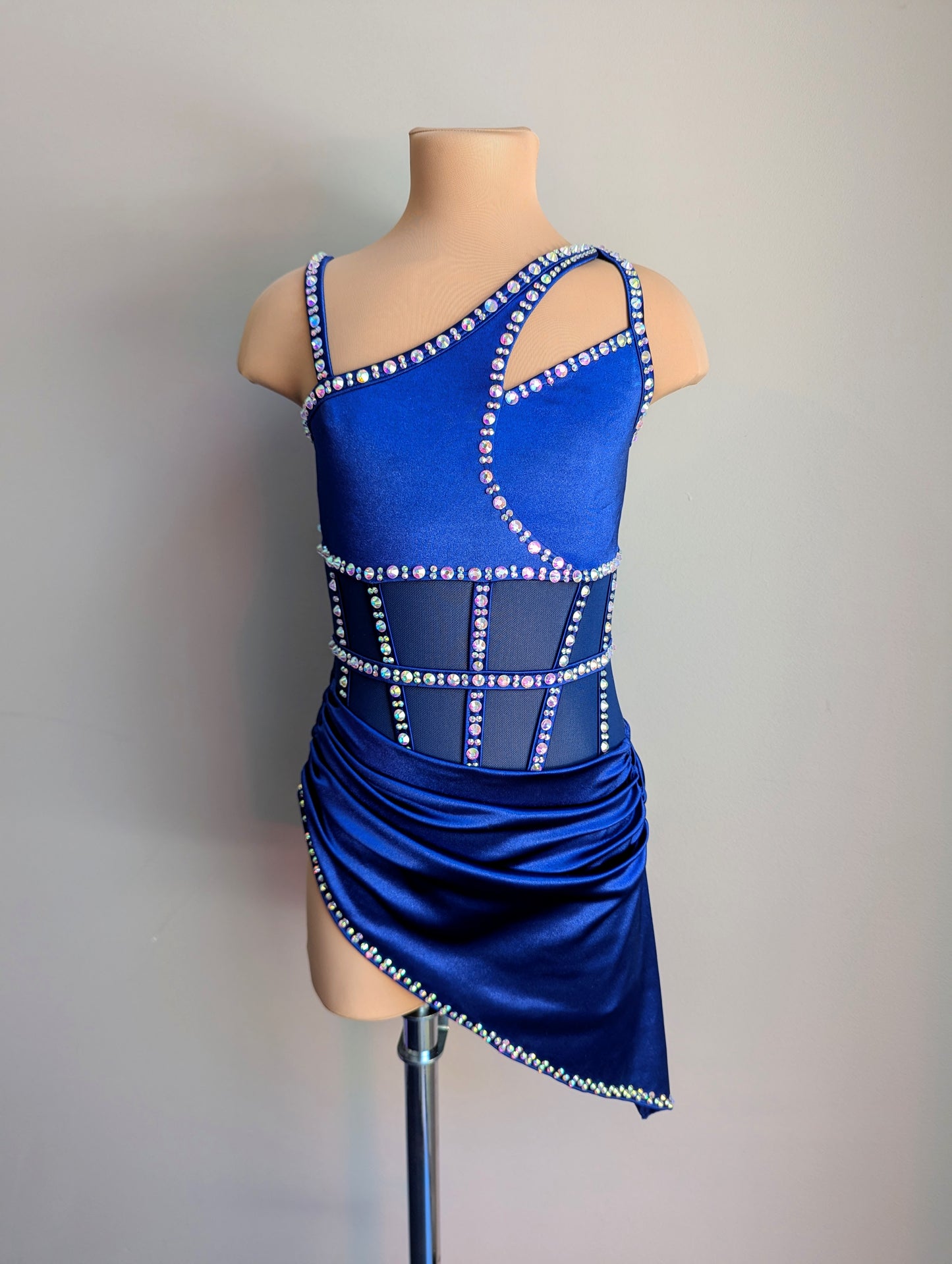 Romance Set Navy Satin - Barely There Dazzling