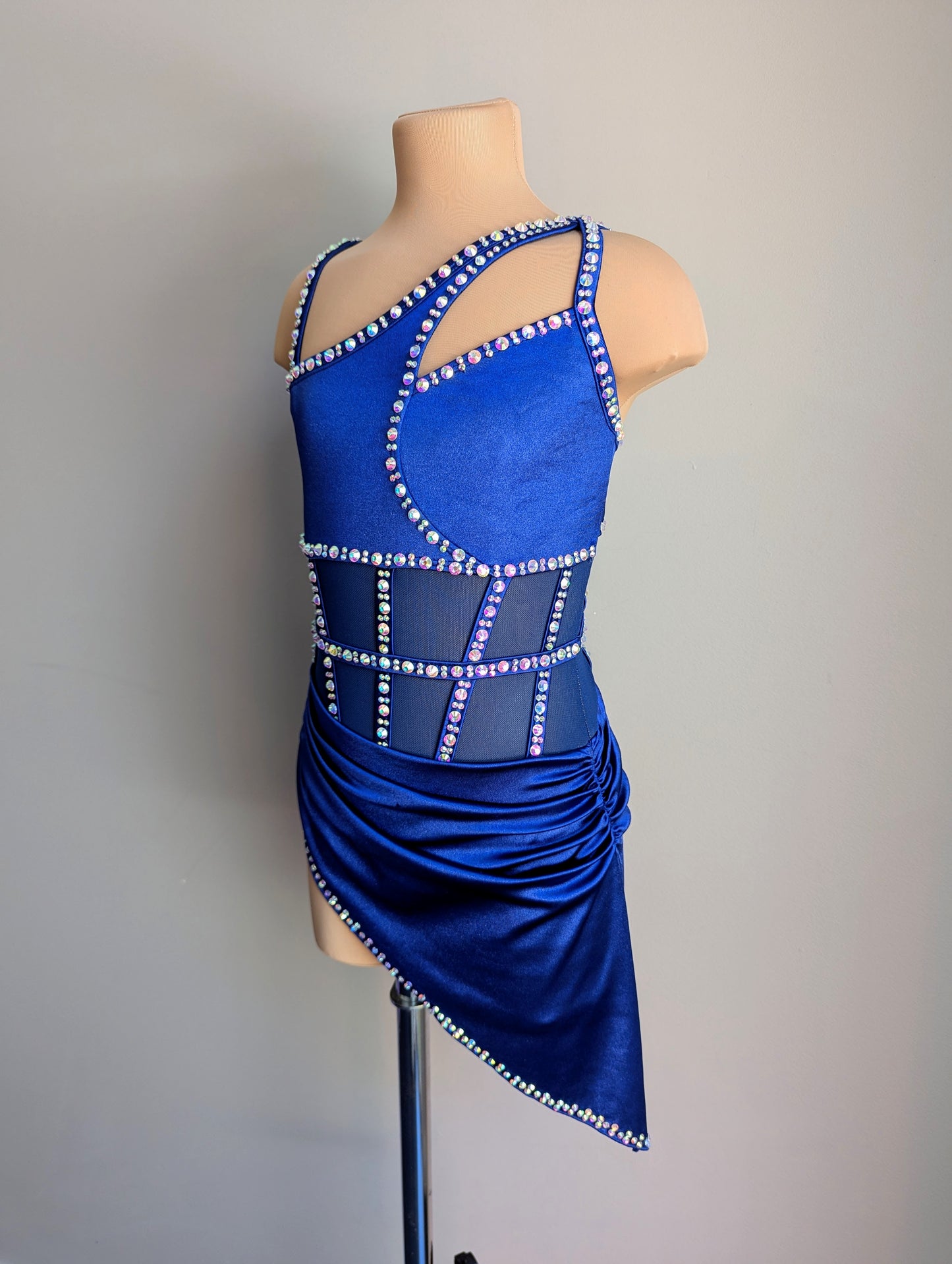 Romance Set Navy Satin - Barely There Dazzling