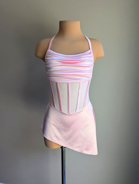 Angelina 2.0 Base - Pastel Pink Satin 