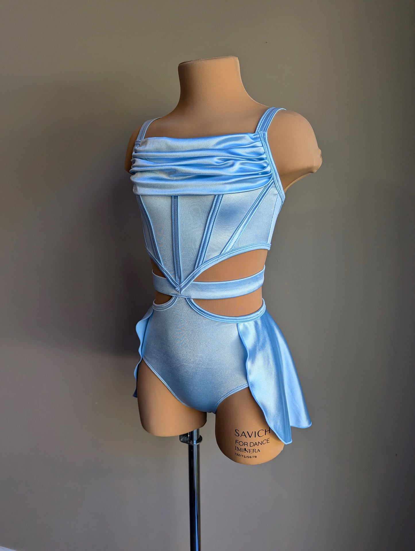 Whisper - Sky Blue Satin 