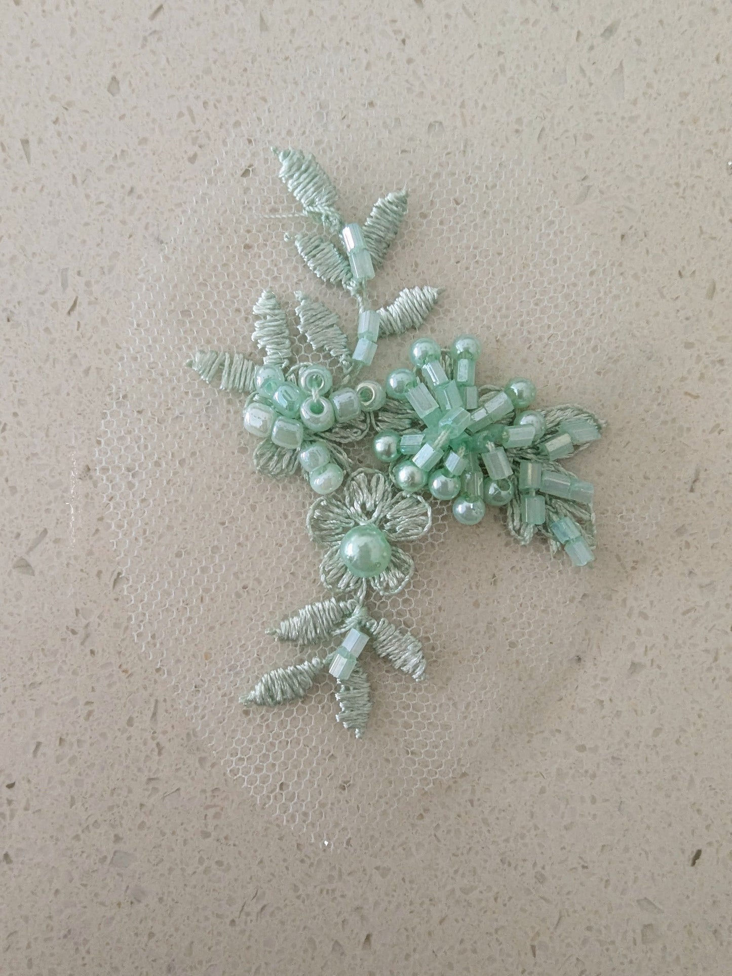 Eleanor Beaded Lace Appliqué (1 Colour)
