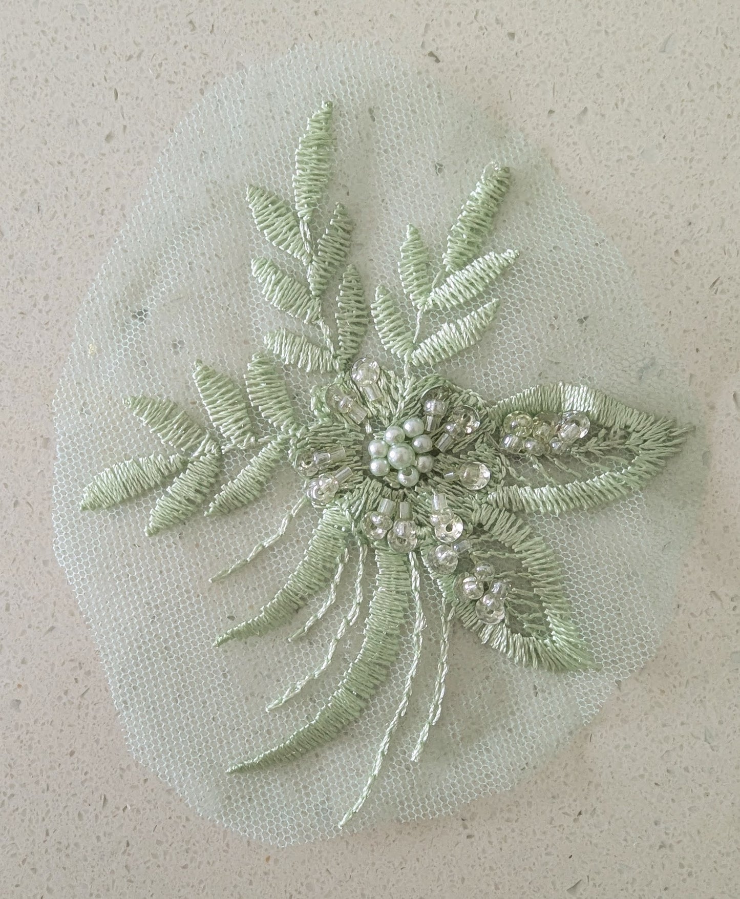 Madeleine Beaded Lace Appliqué (1 Colour)