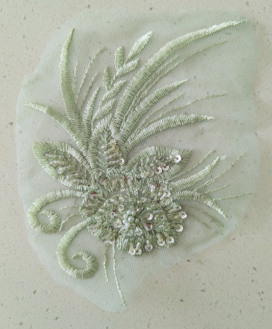 Madeleine Beaded Lace Appliqué 1 Colour 