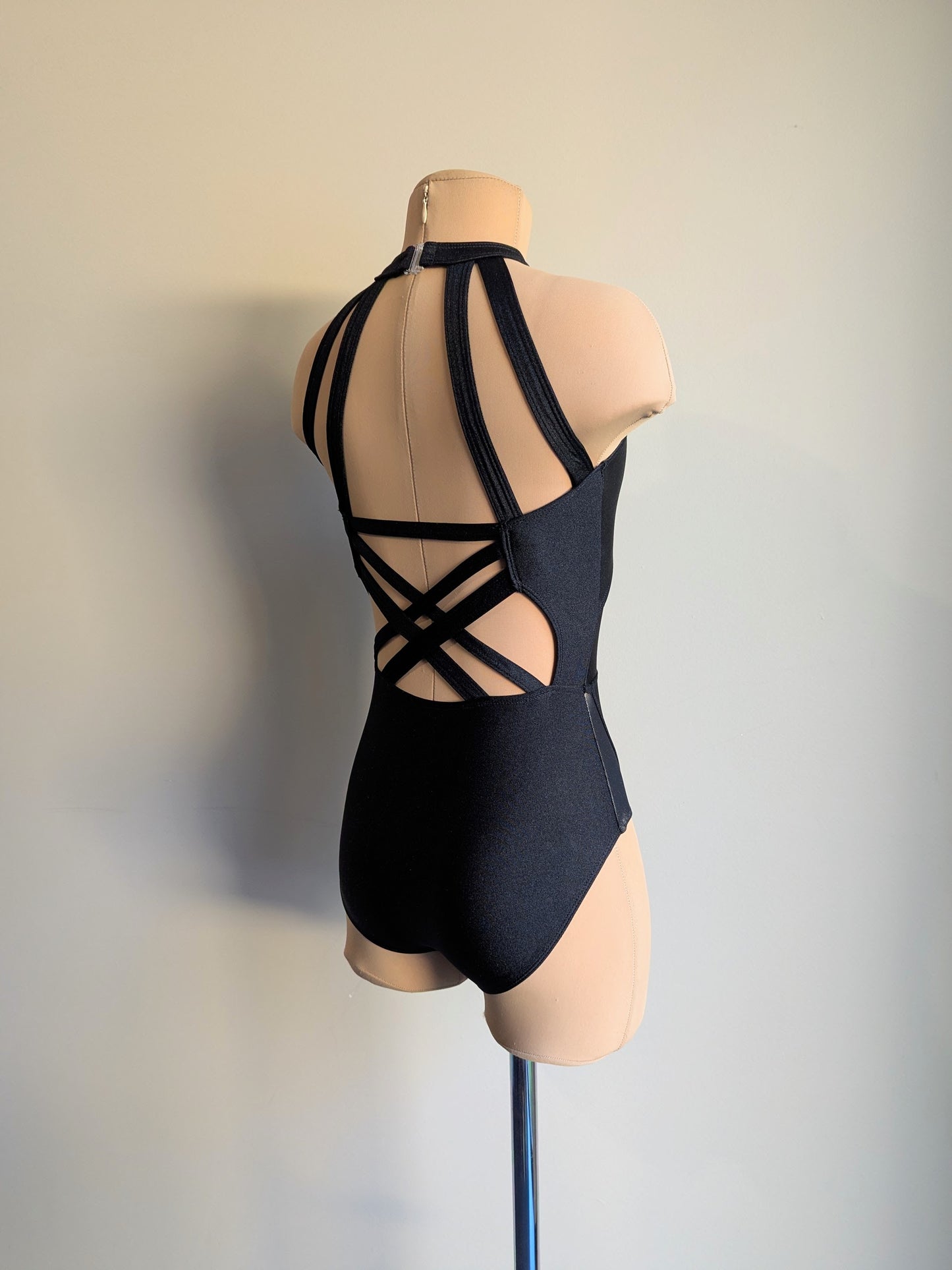 Blackout Leotard 2.0 - Black Lycra 
