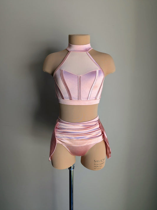 Sunset - Coral Satin 