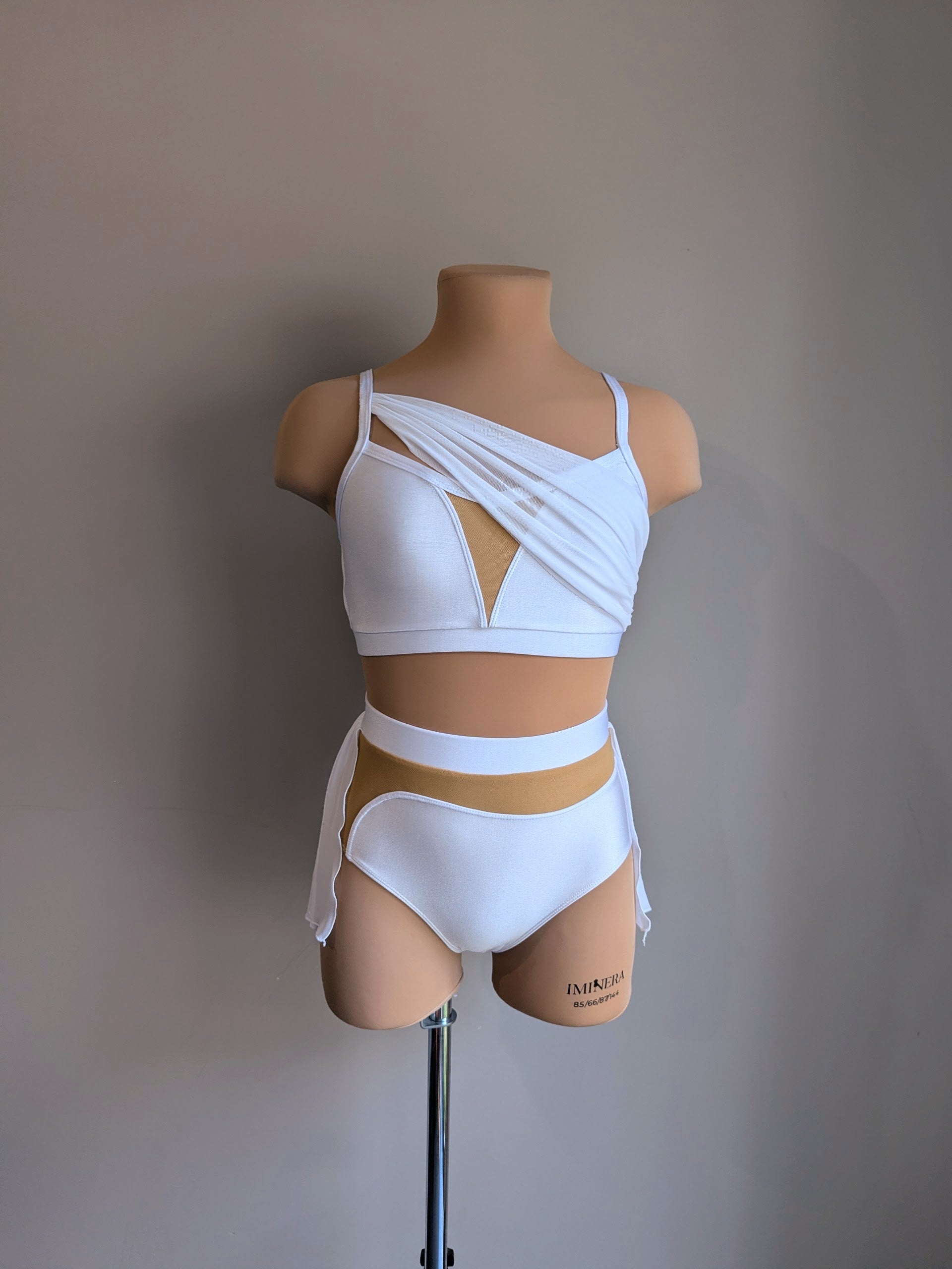 Mia Set - White Lycra 