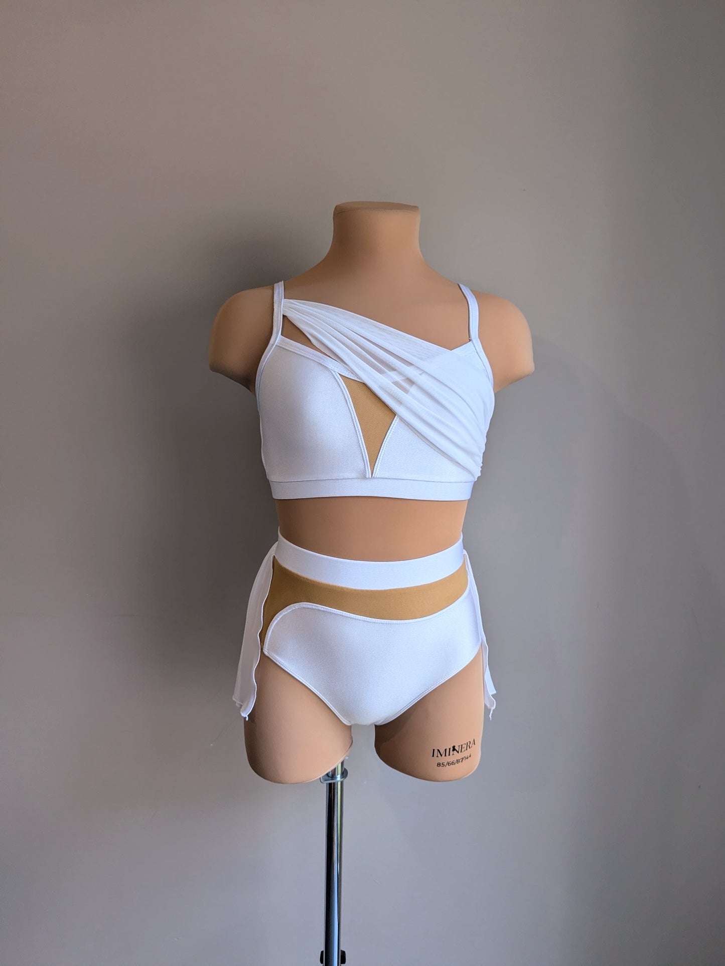 Mia Set - Limited Edition Base - White Lycra 