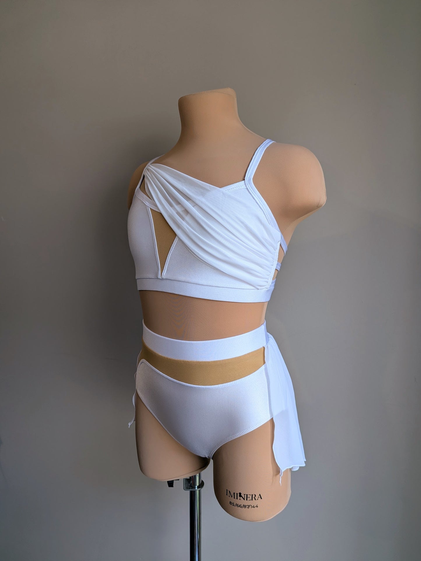 Mia Set - White Lycra 