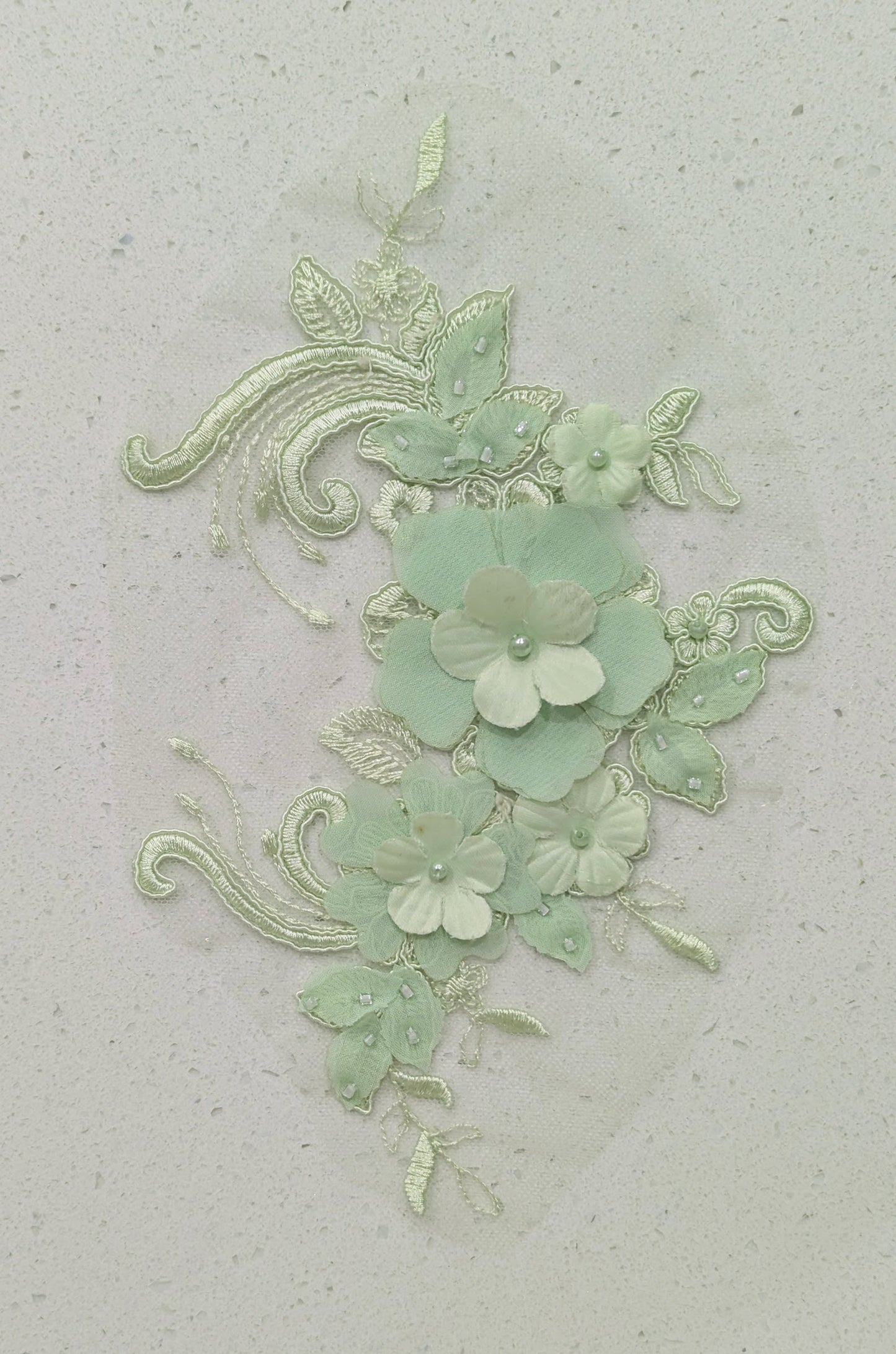 Florence Beaded Lace Appliqué (1 Colour)