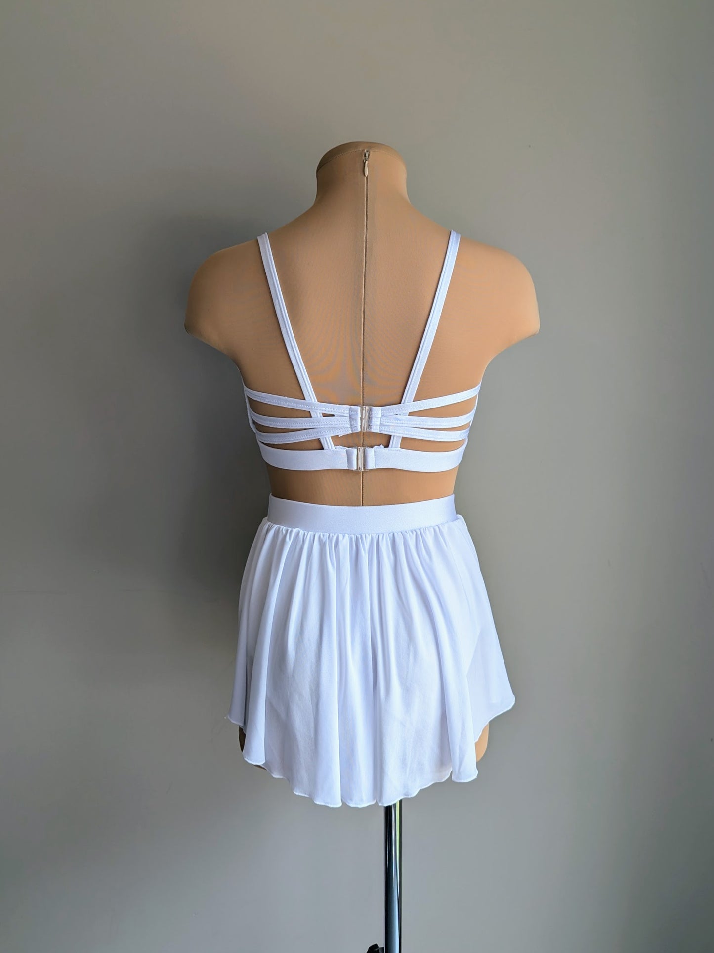 Mia Set - Limited Edition Base - White Lycra 