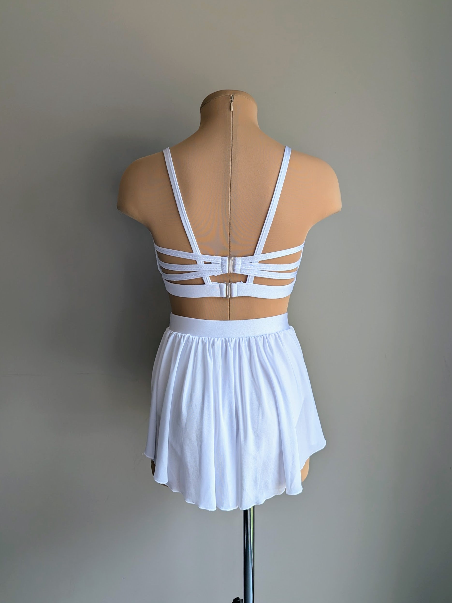 Mia Set - Limited Edition Base - White Lycra 
