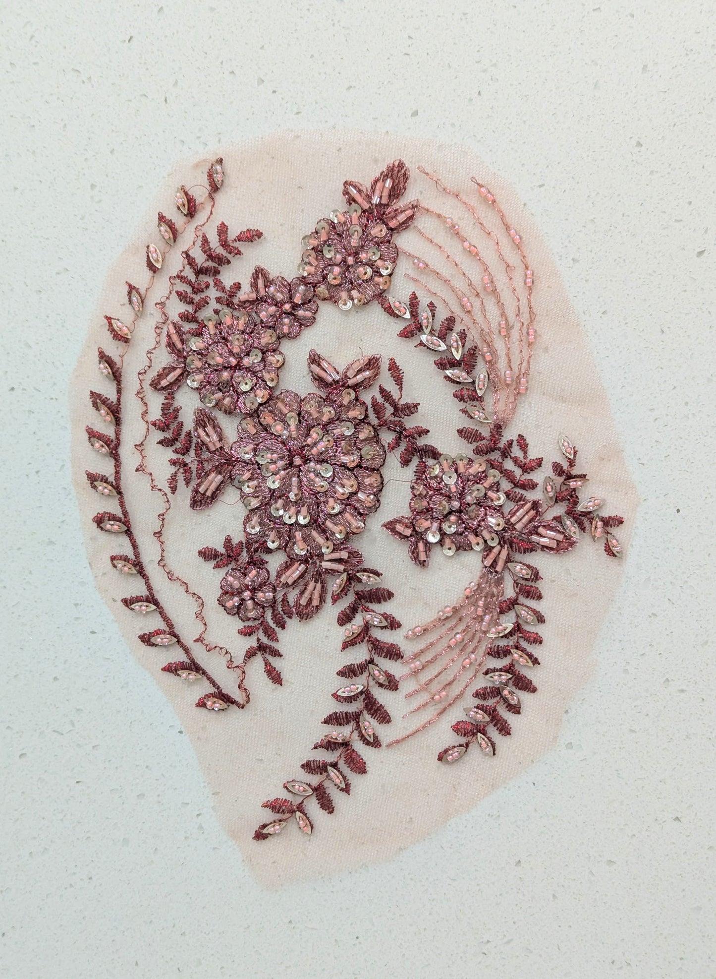 Tilly Beaded Lace Appliqué (1 Colour)