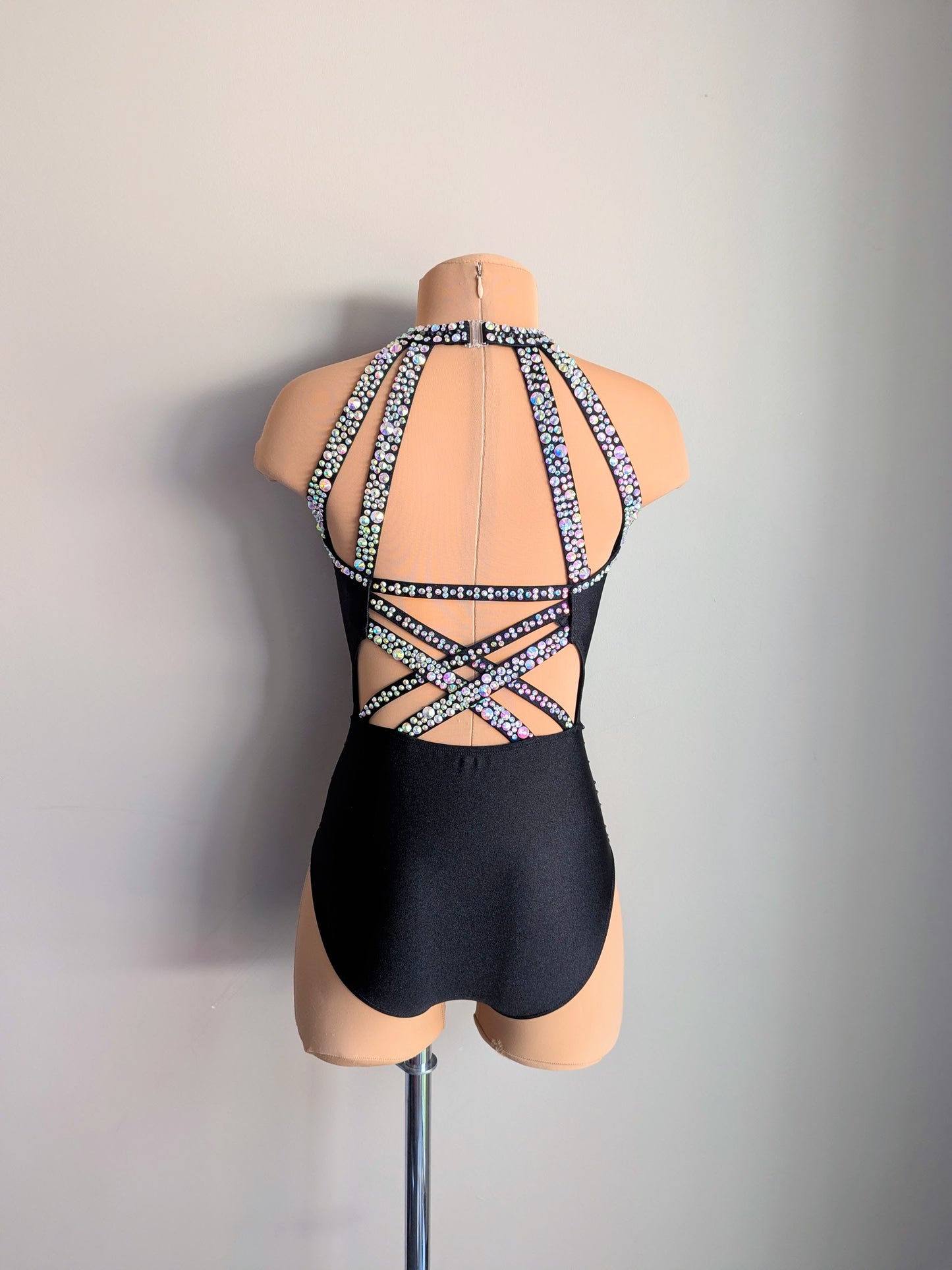 Ready Right Now | Blackout Leotard 2.0 - Black Lycra - Fully Dazzled by DMDC 