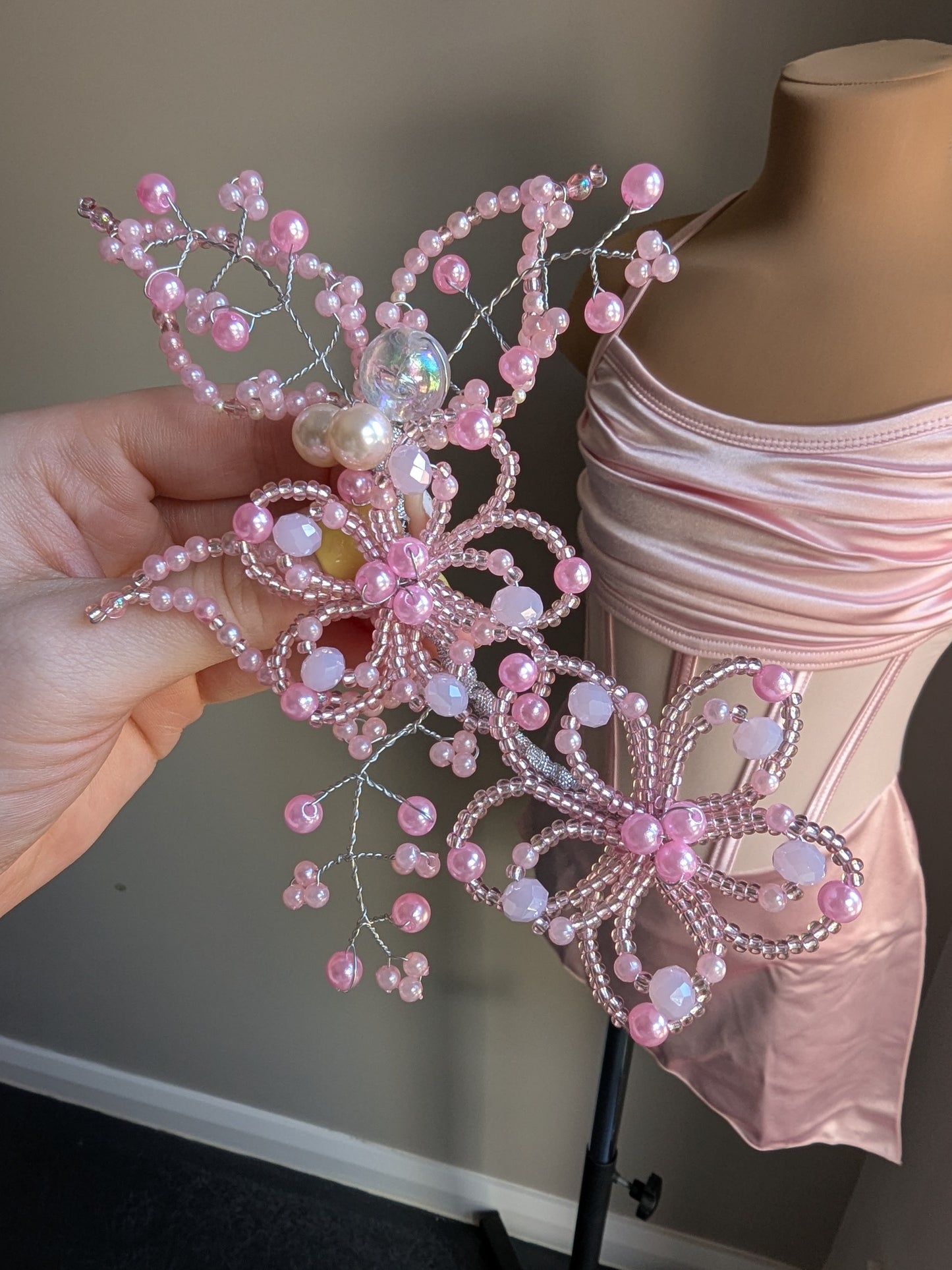 Headpiece - Pastel Pink 