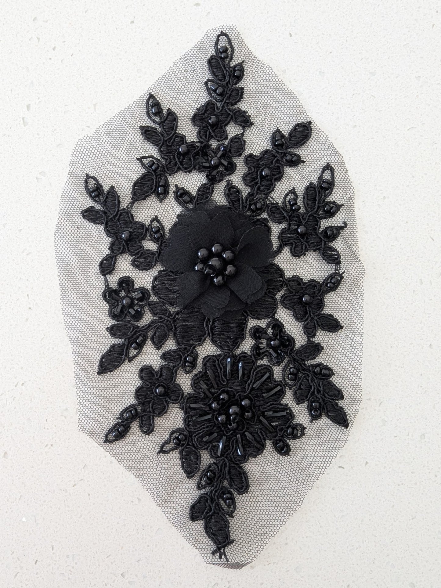 Sophie Beaded Lace Appliqué 1 Colour 