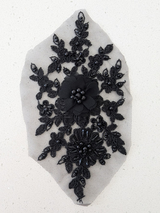 Sophie Beaded Lace Appliqué 1 Colour 