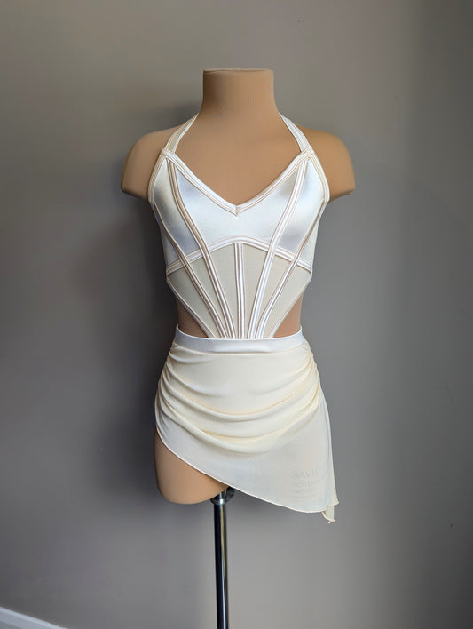 Harmonia Set - Ivory Satin 